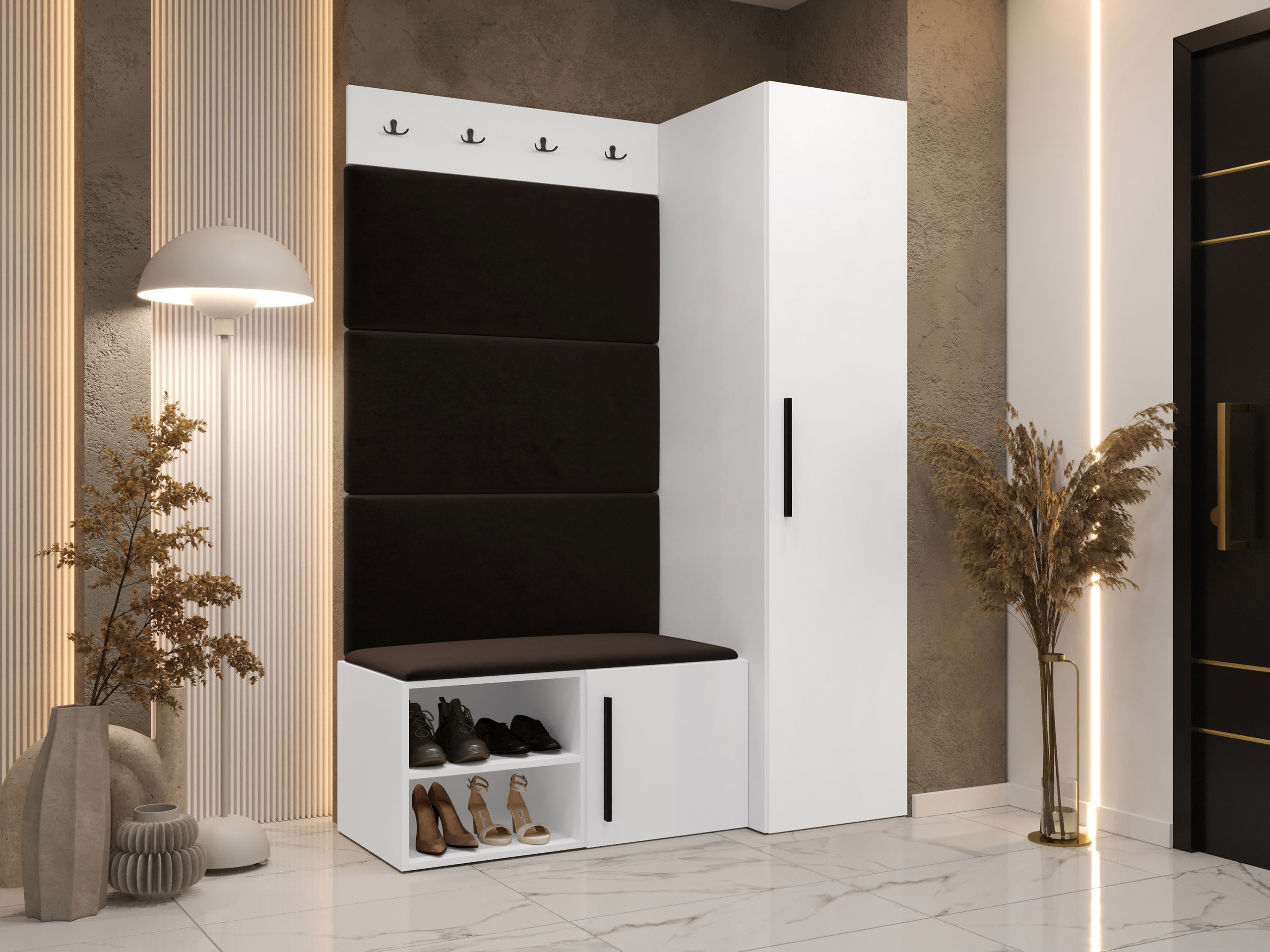 Set za hodnik Nitos II (Bijela)