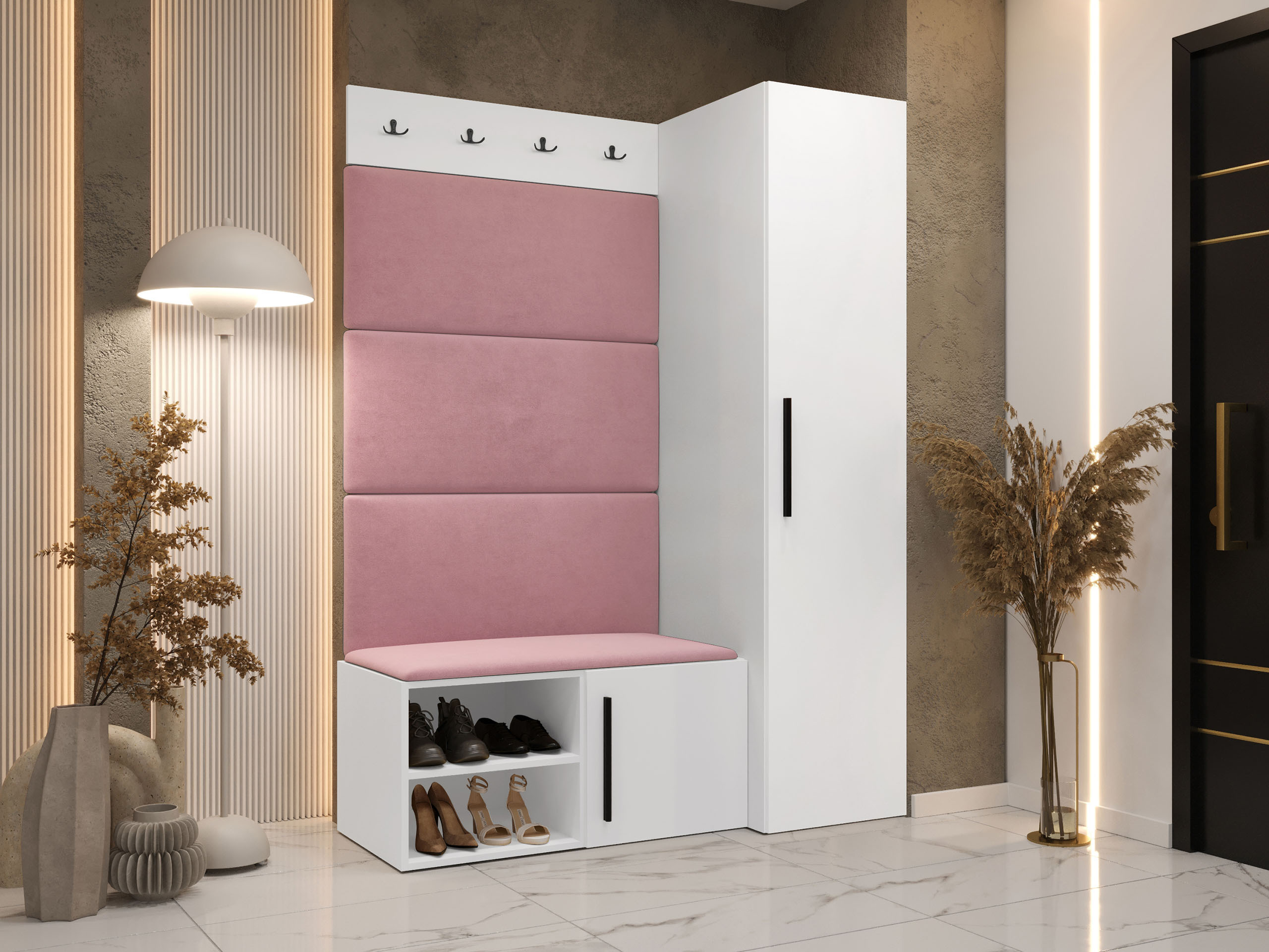 Set za hodnik Nitos II (Bijela)