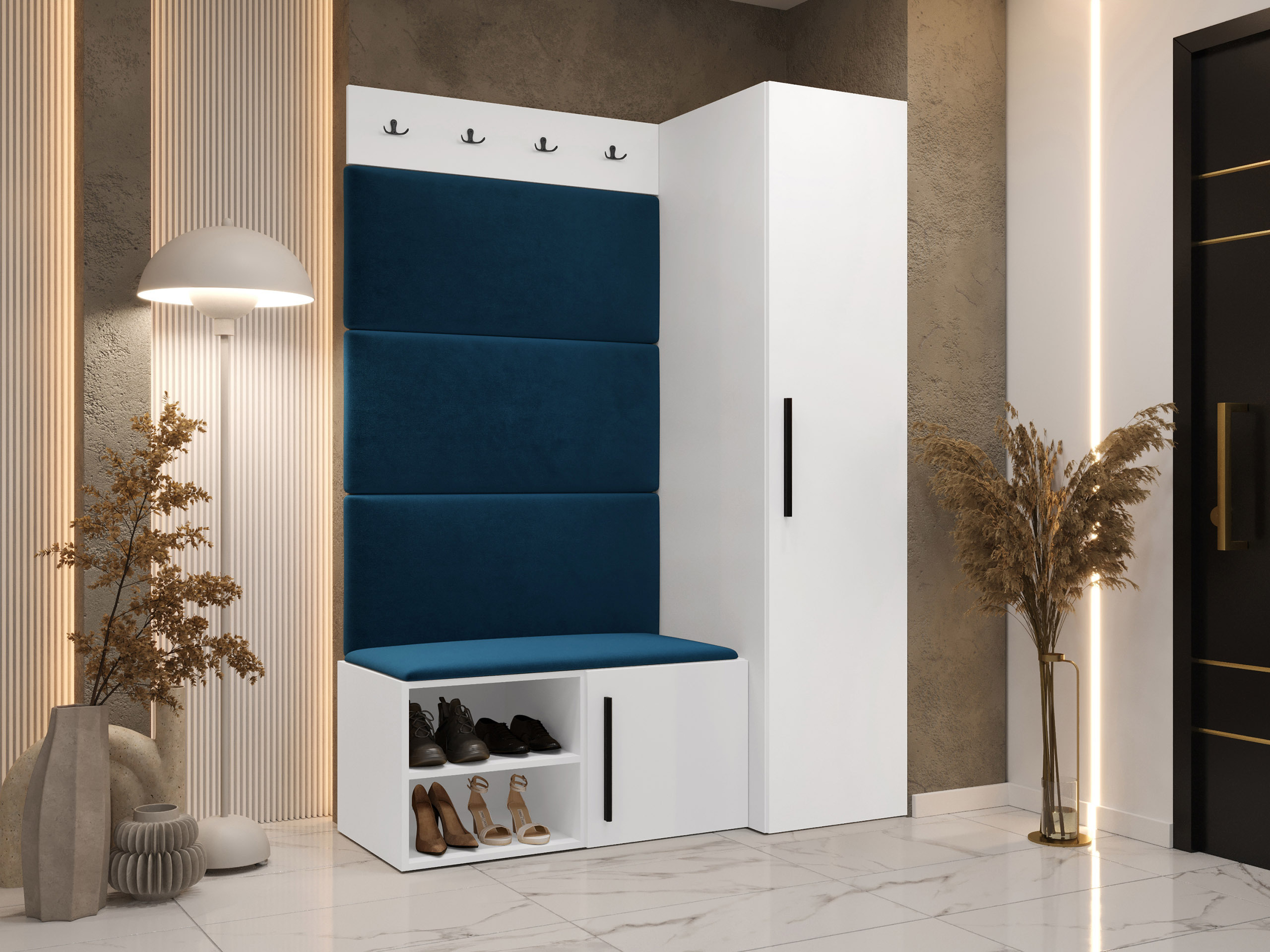 Set za hodnik Nitos II (Bijela)