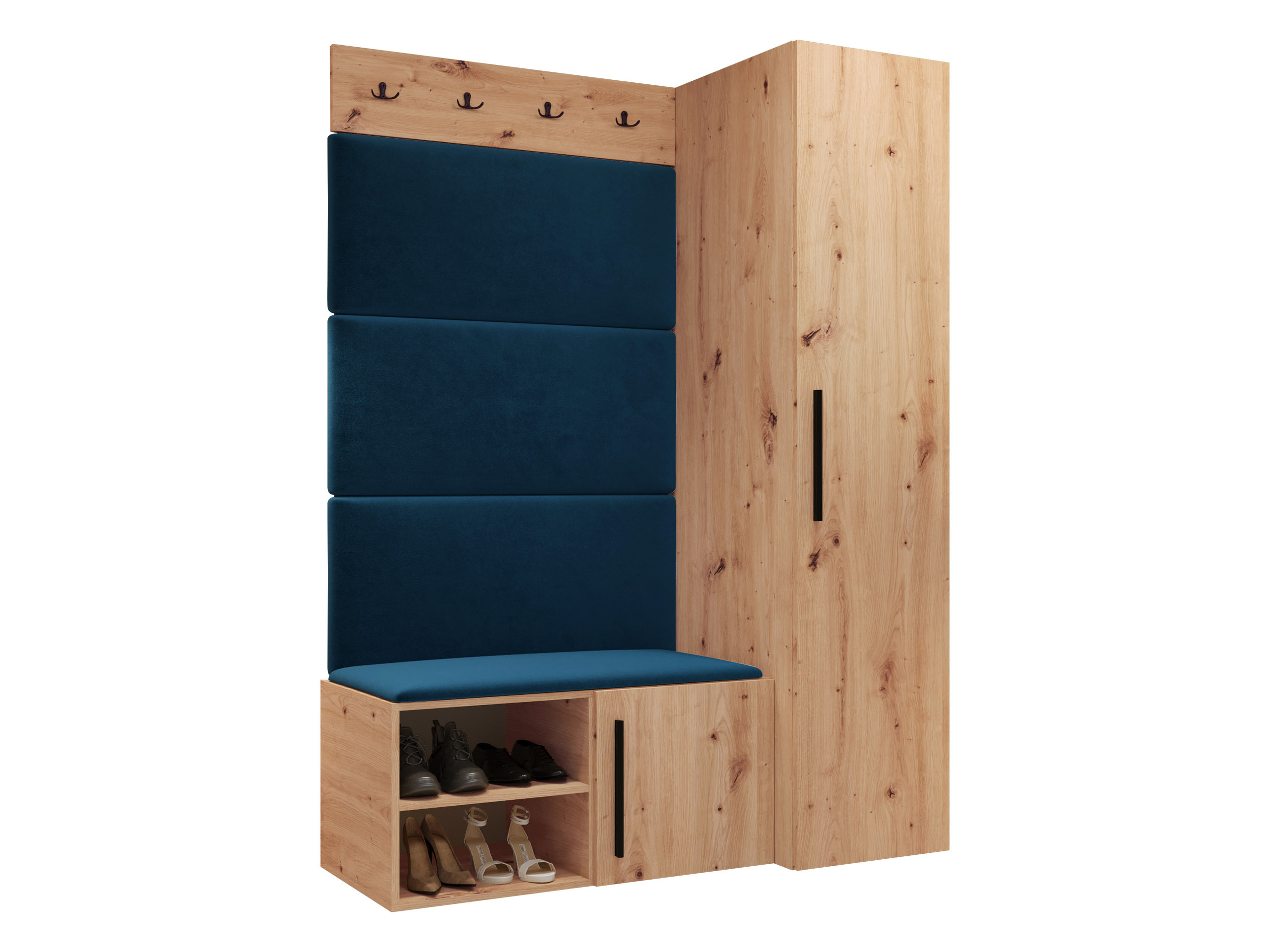 Set za hodnik Nitos II (Hrast Artisan)