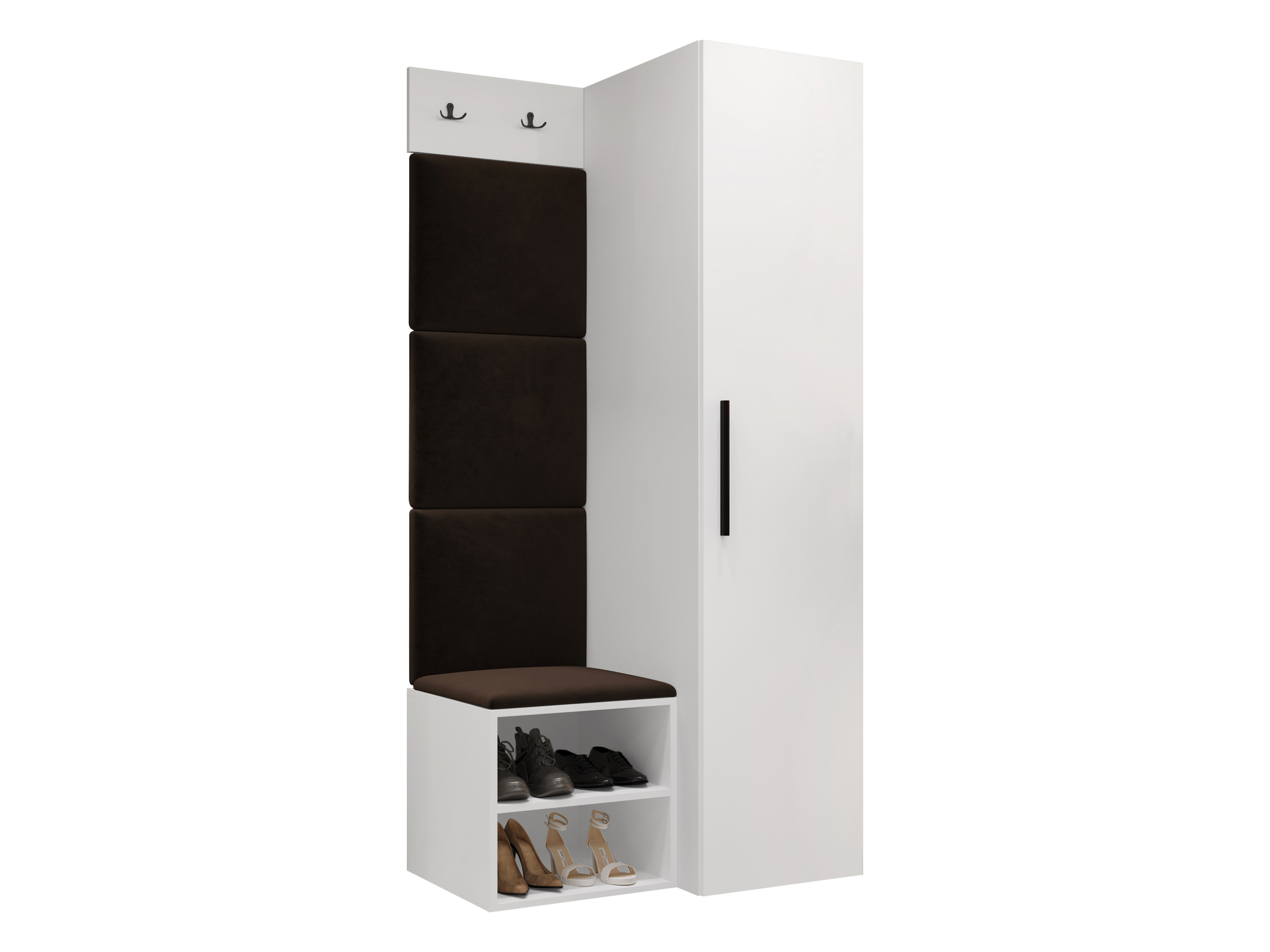 Set za hodnik Nitos III (Bijela)