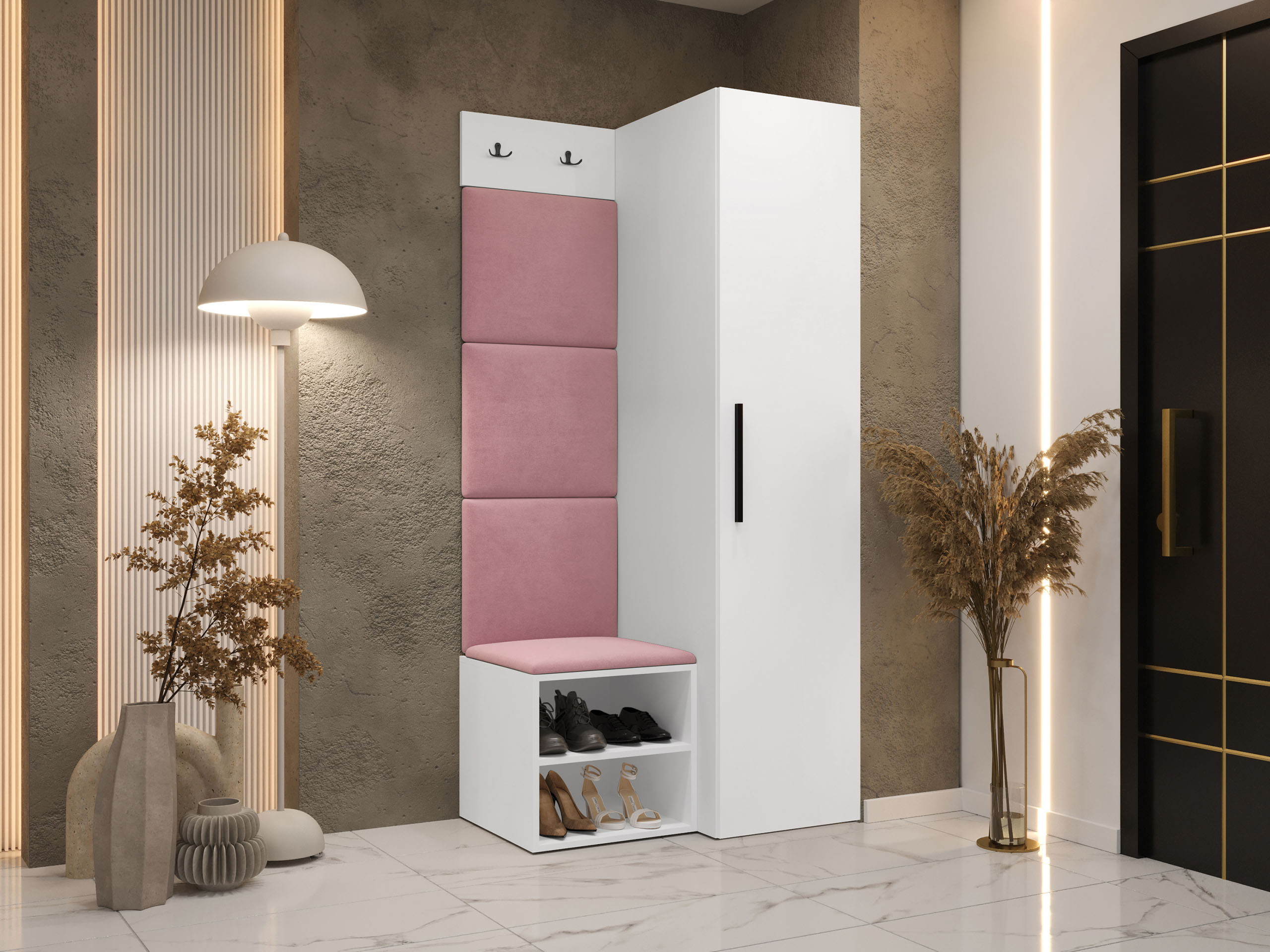 Set za hodnik Nitos III (Bijela)