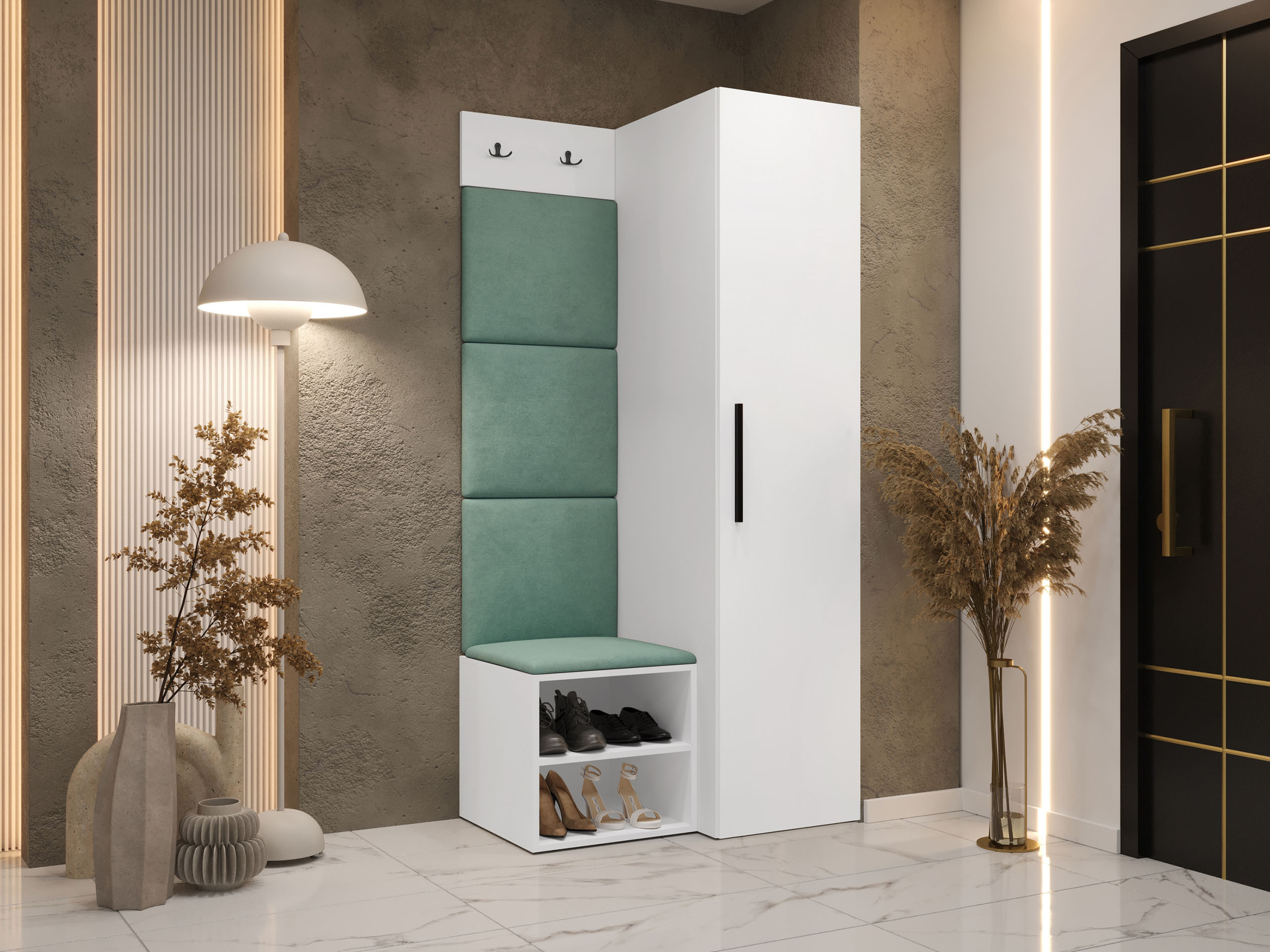 Set za hodnik Nitos III (Bijela)