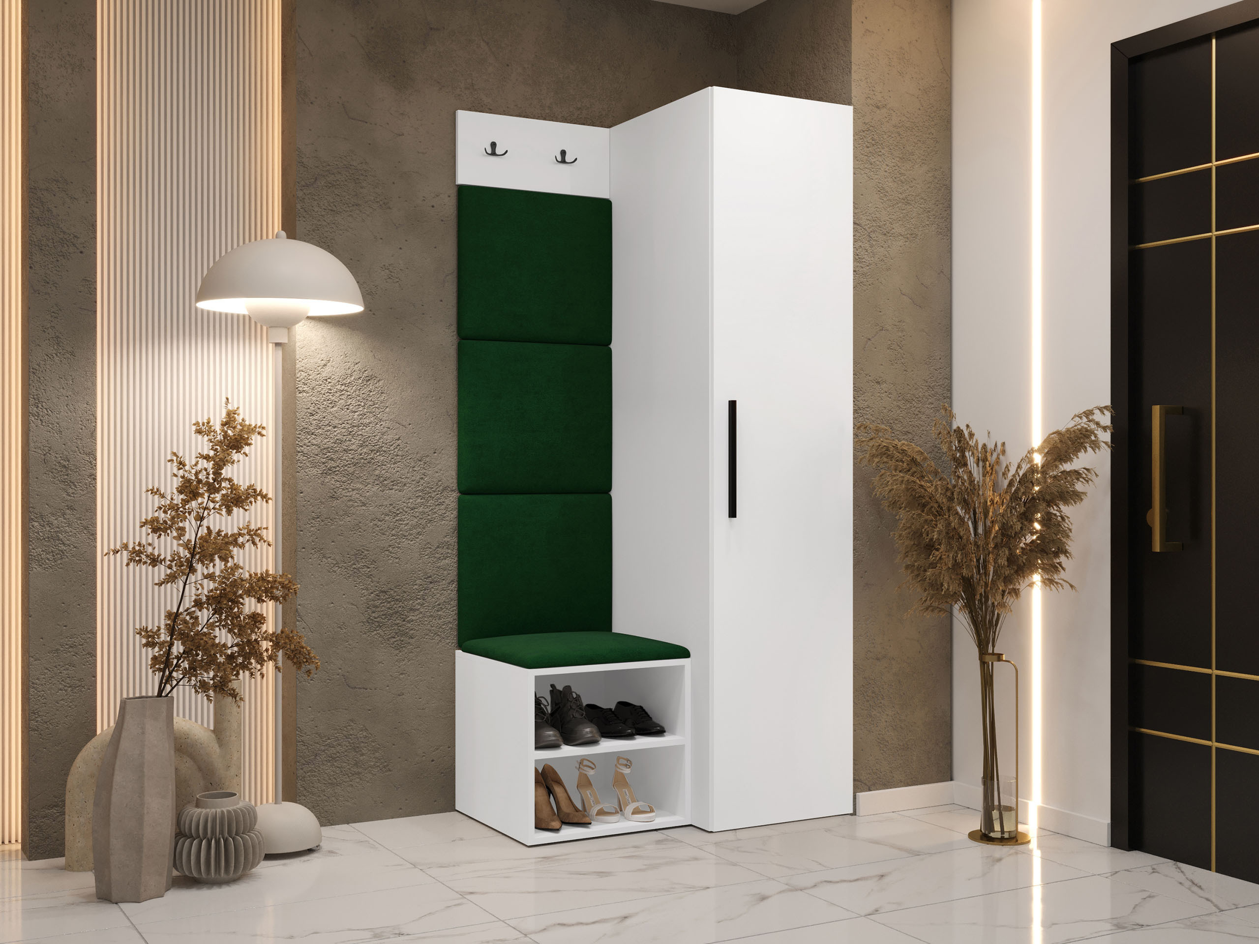 Set za hodnik Nitos III (Bijela)