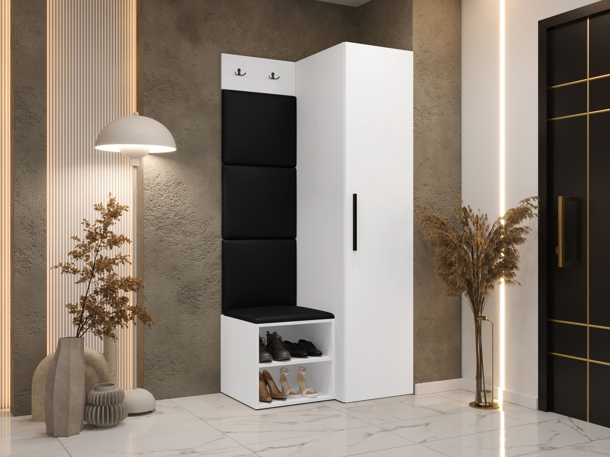 Set za hodnik Nitos III (Bijela)