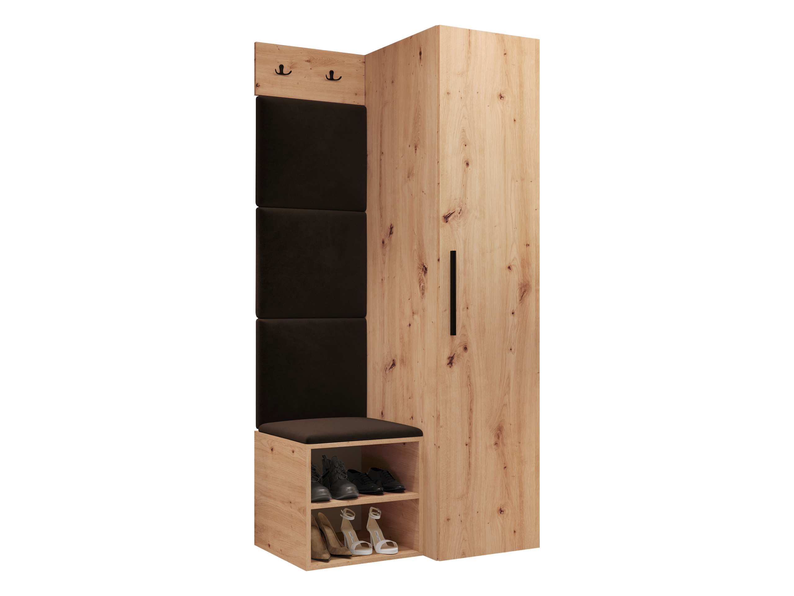 Set za hodnik Nitos III (Hrast Artisan)