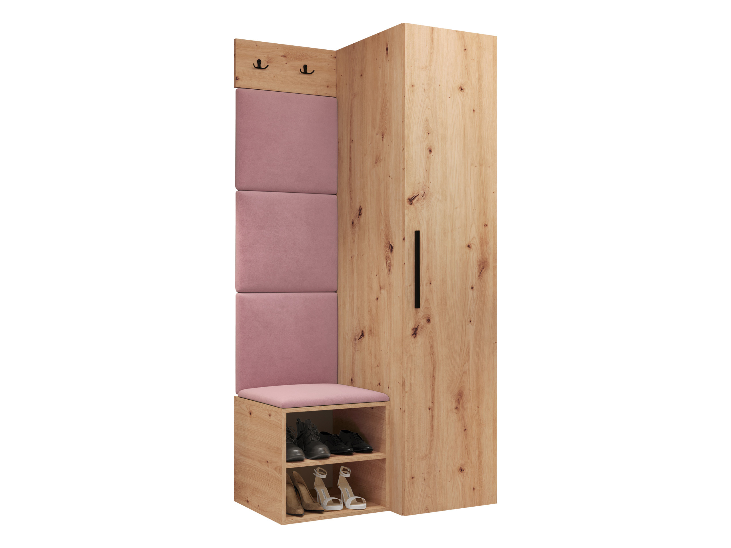 Set za hodnik Nitos III (Hrast Artisan)