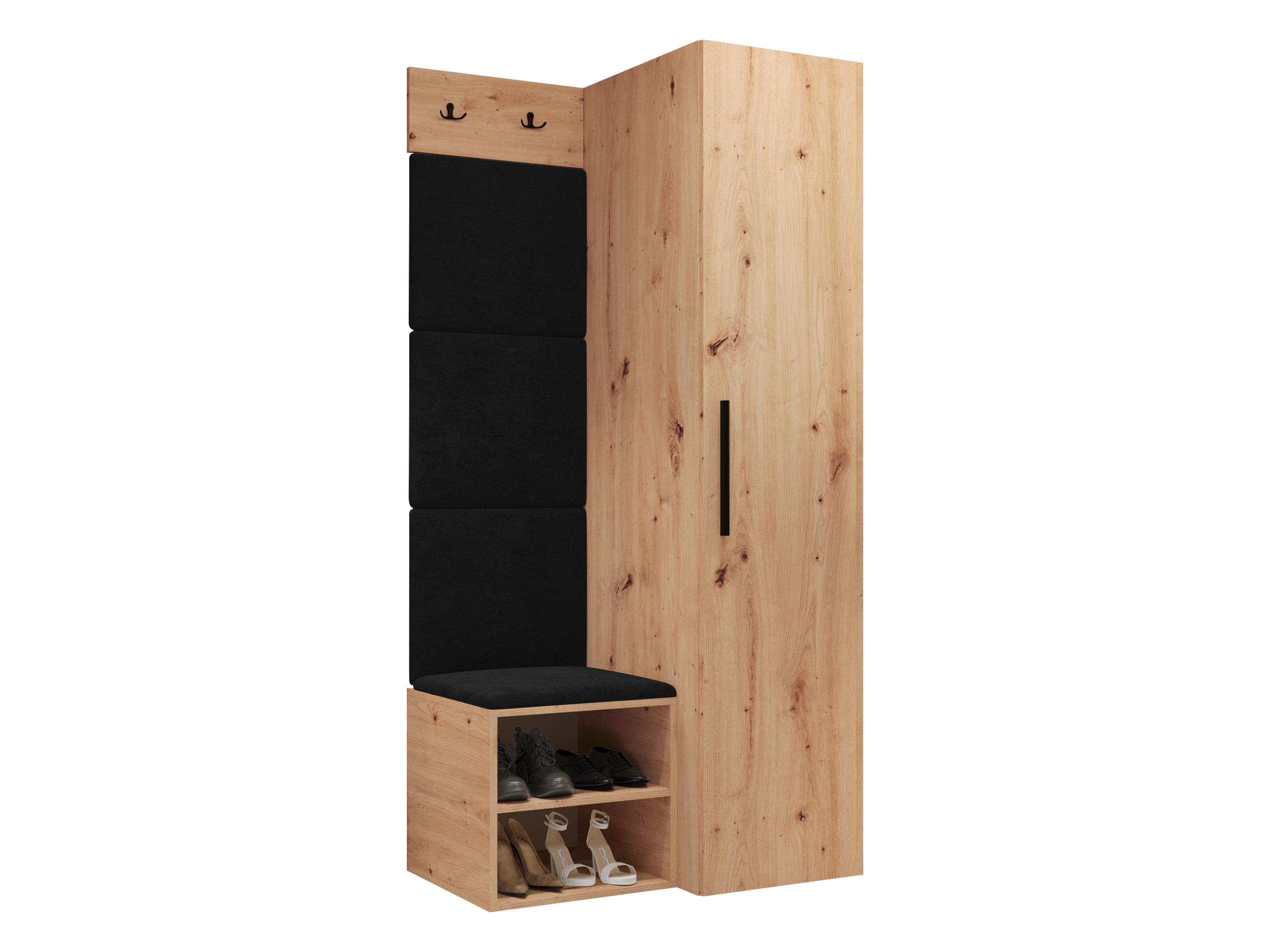 Set za hodnik Nitos III (Hrast Artisan)