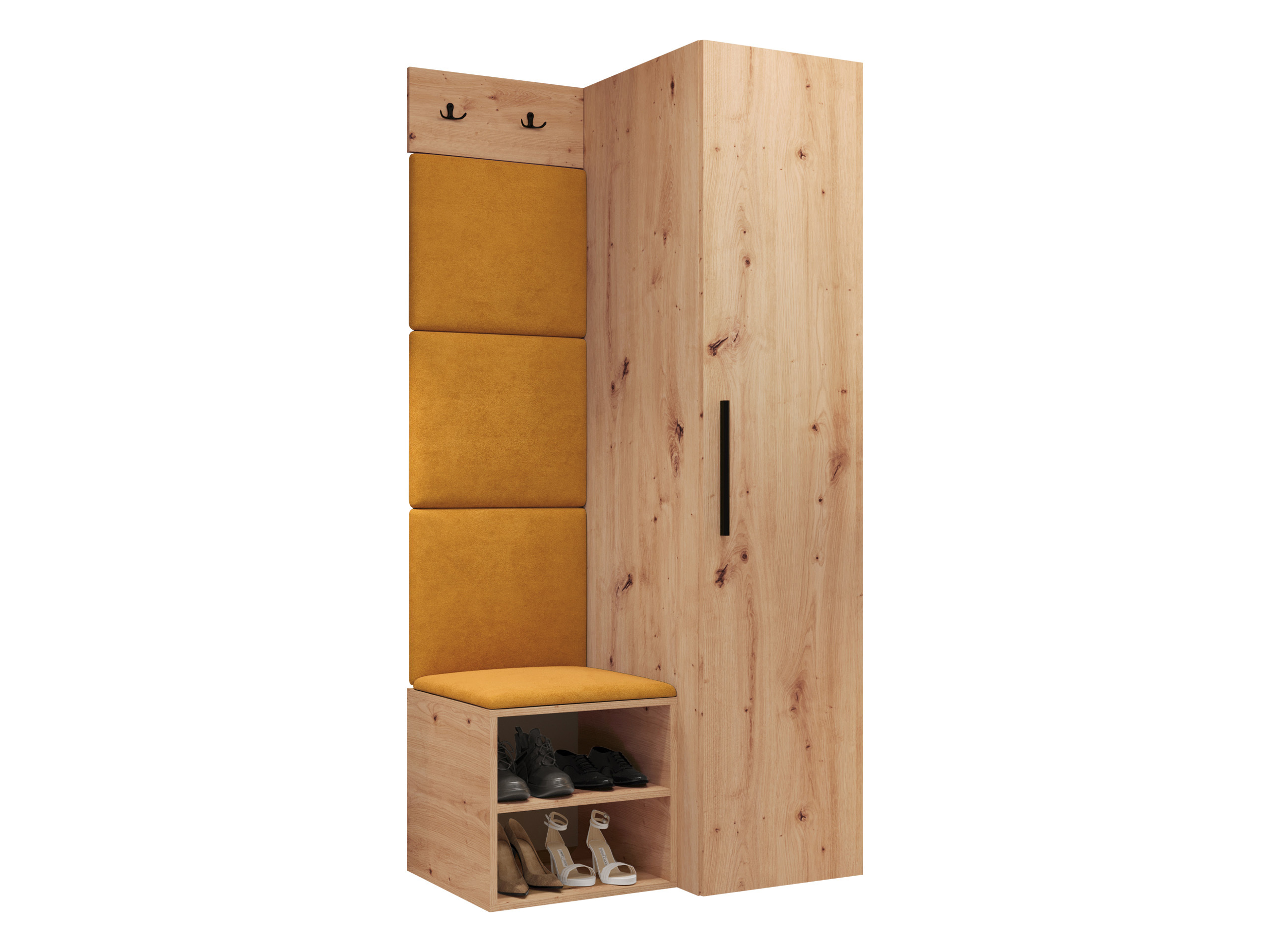 Set za hodnik Nitos III (Hrast Artisan)