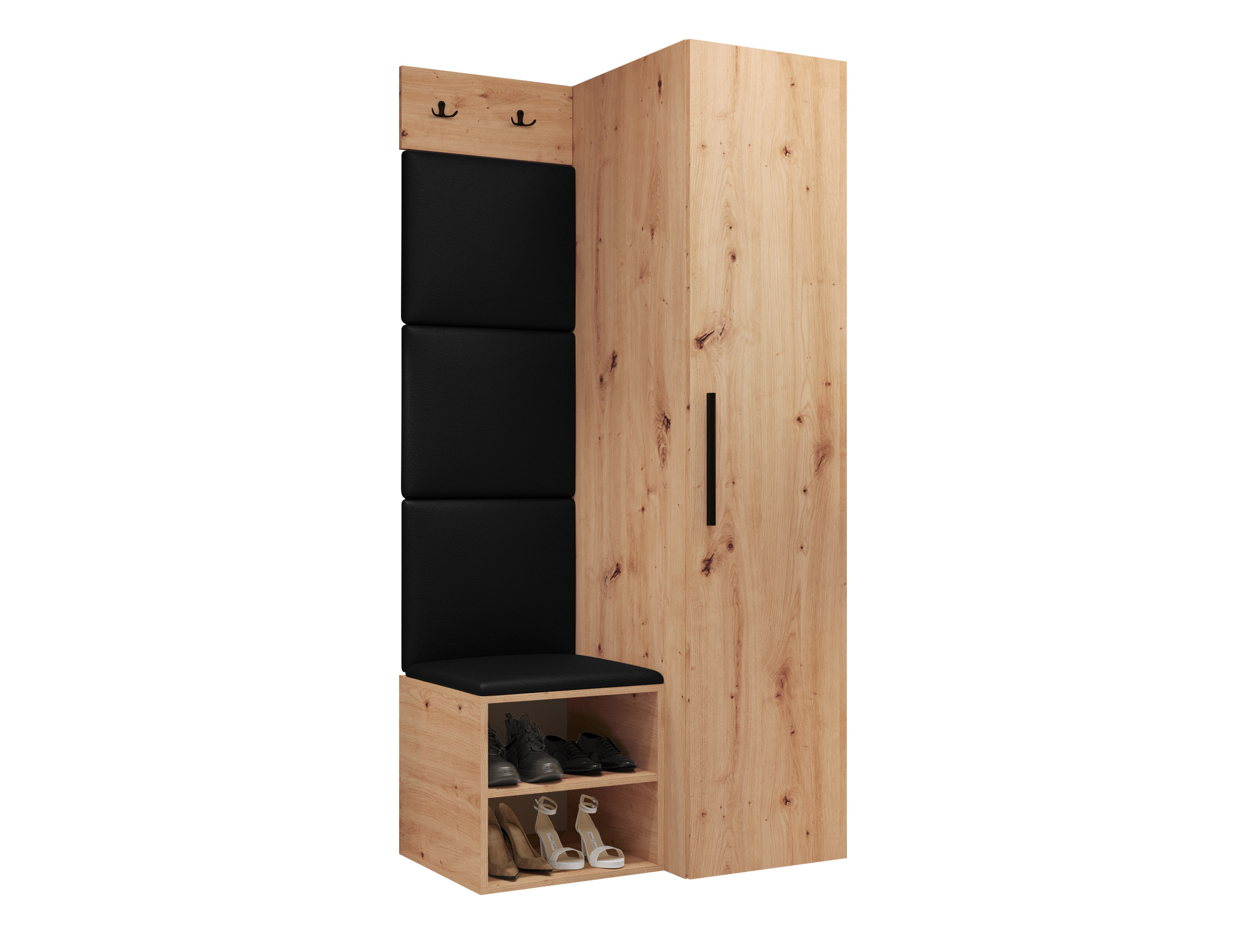 Set za hodnik Nitos III (Hrast Artisan)