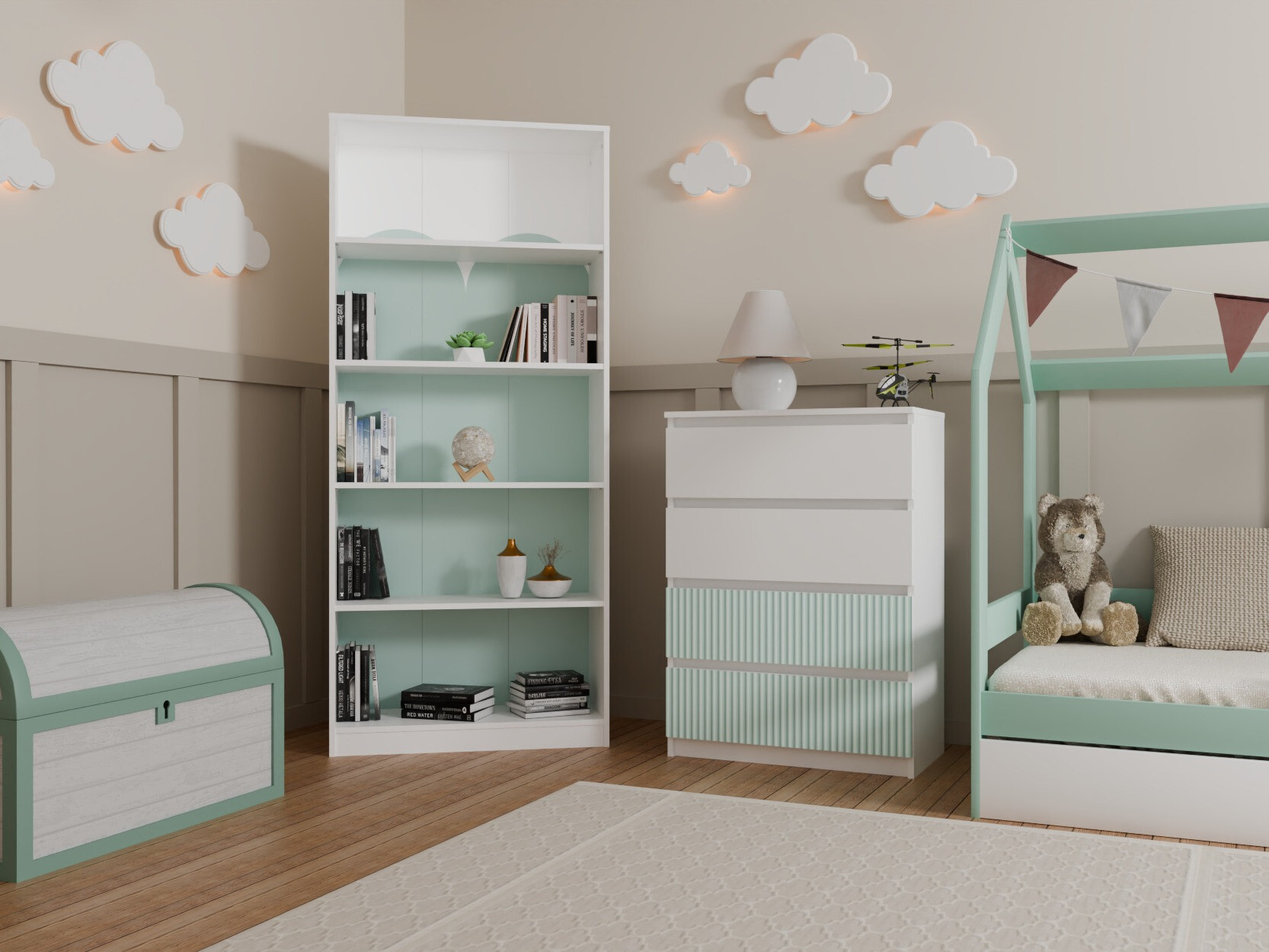 Komoda SC9731 s oštećenim pakiranjem