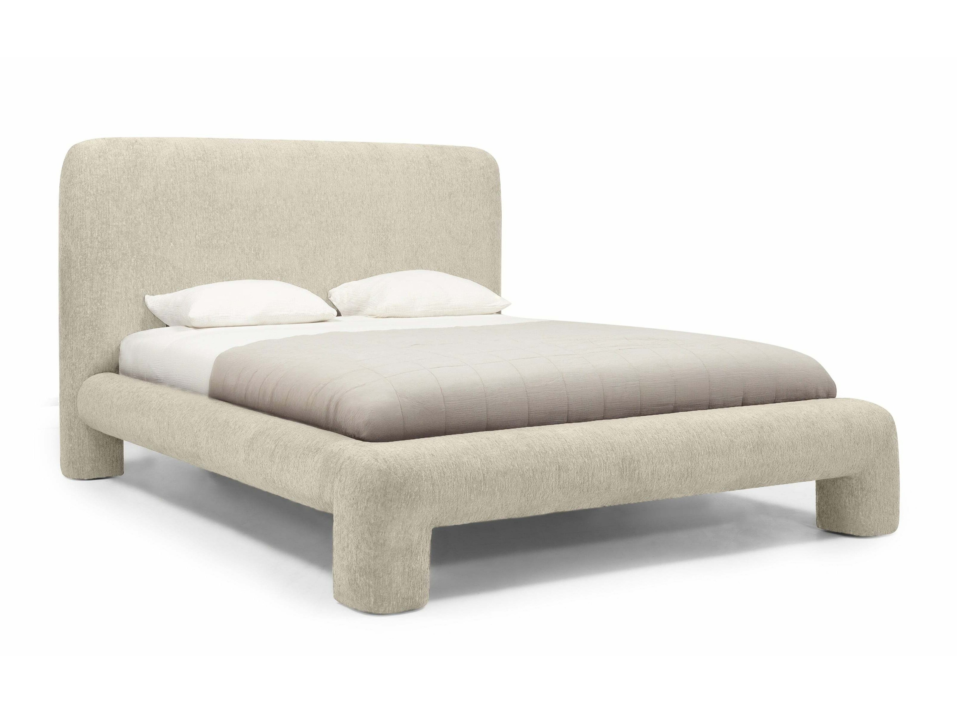 Krevet Burleson 501 (Svijetlo siva)