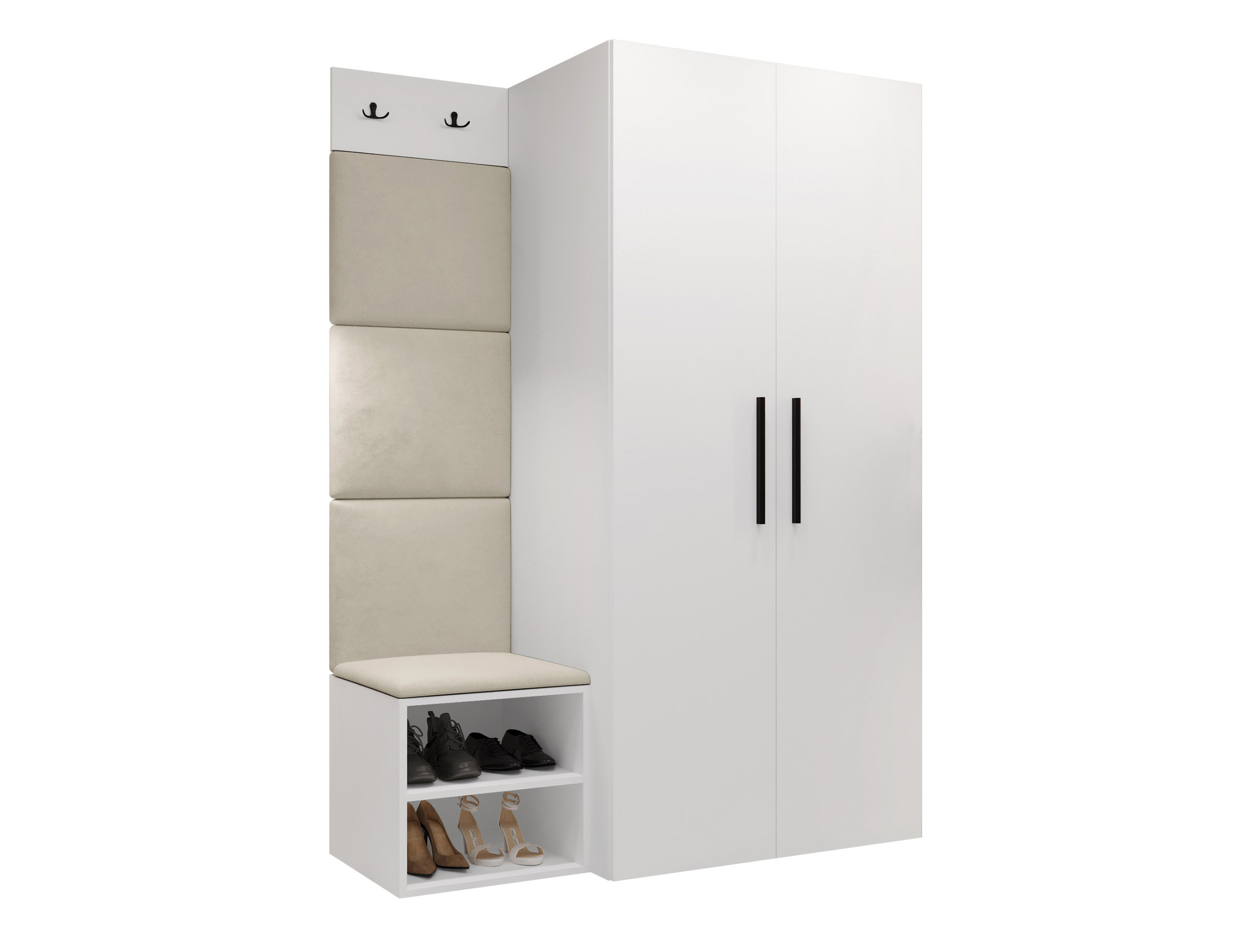 Set za hodnik Hartford 523 (Bijela)