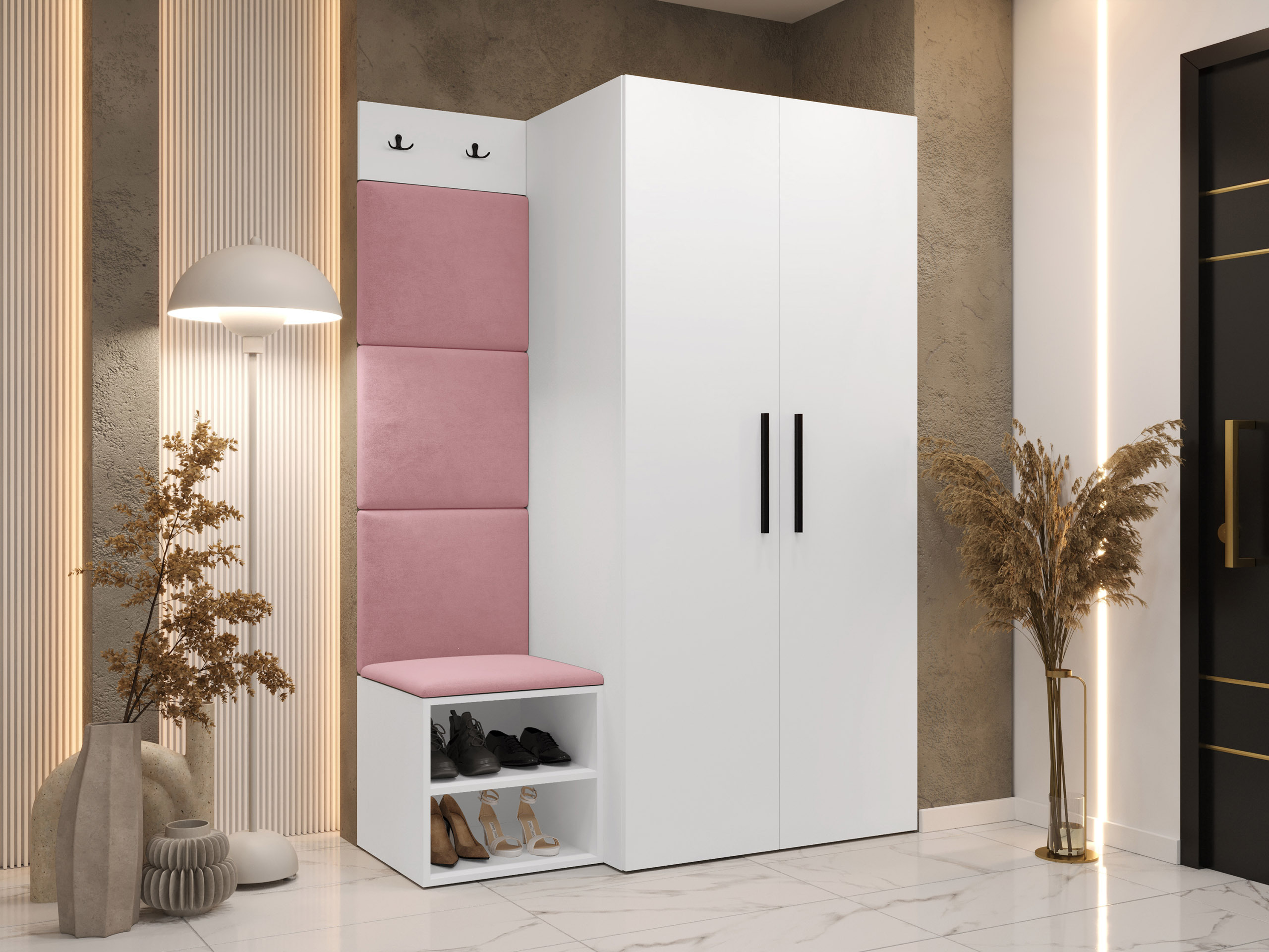 Set za hodnik Hartford 523 (Bijela)