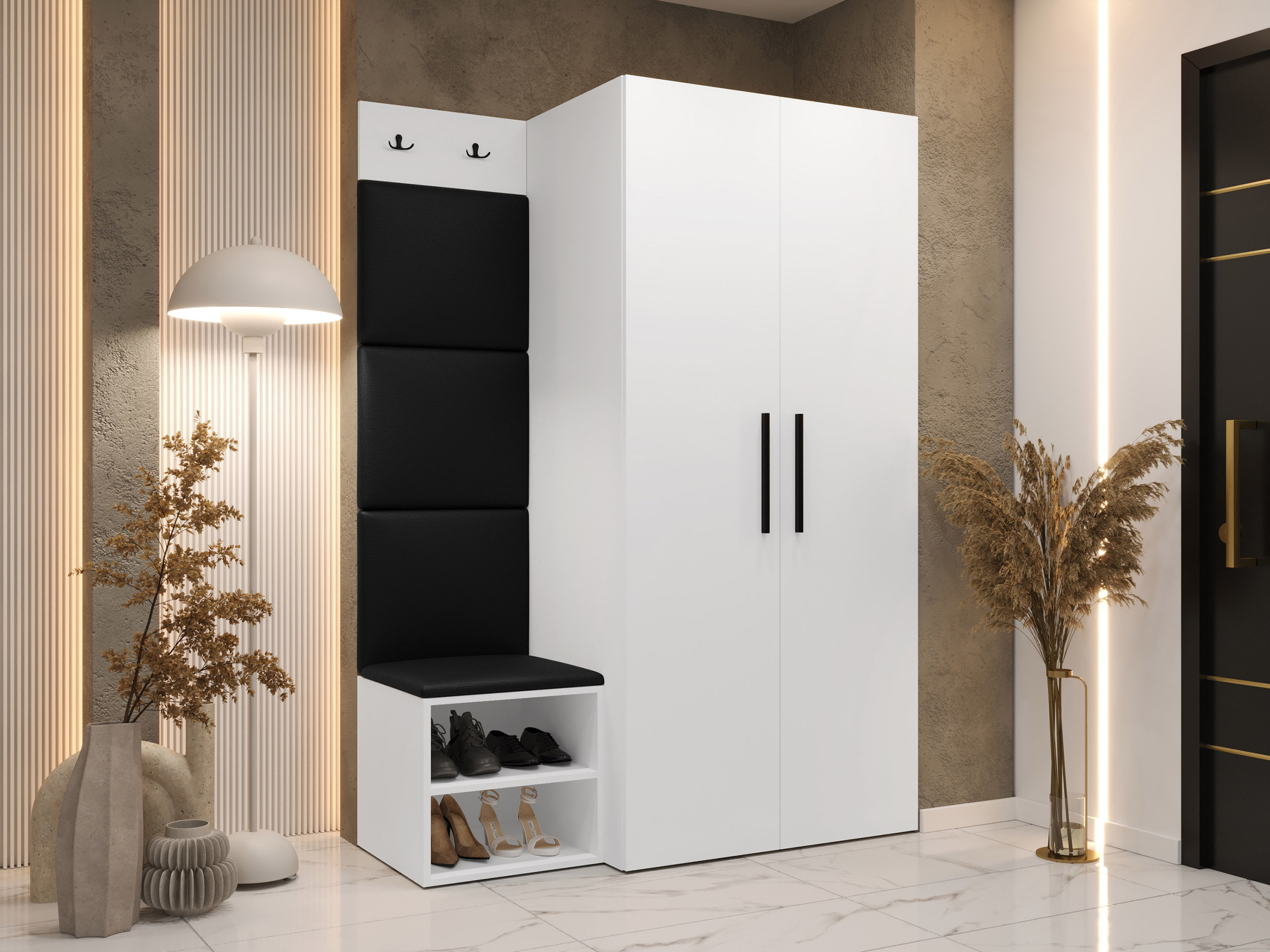 Set za hodnik Hartford 523 (Bijela)