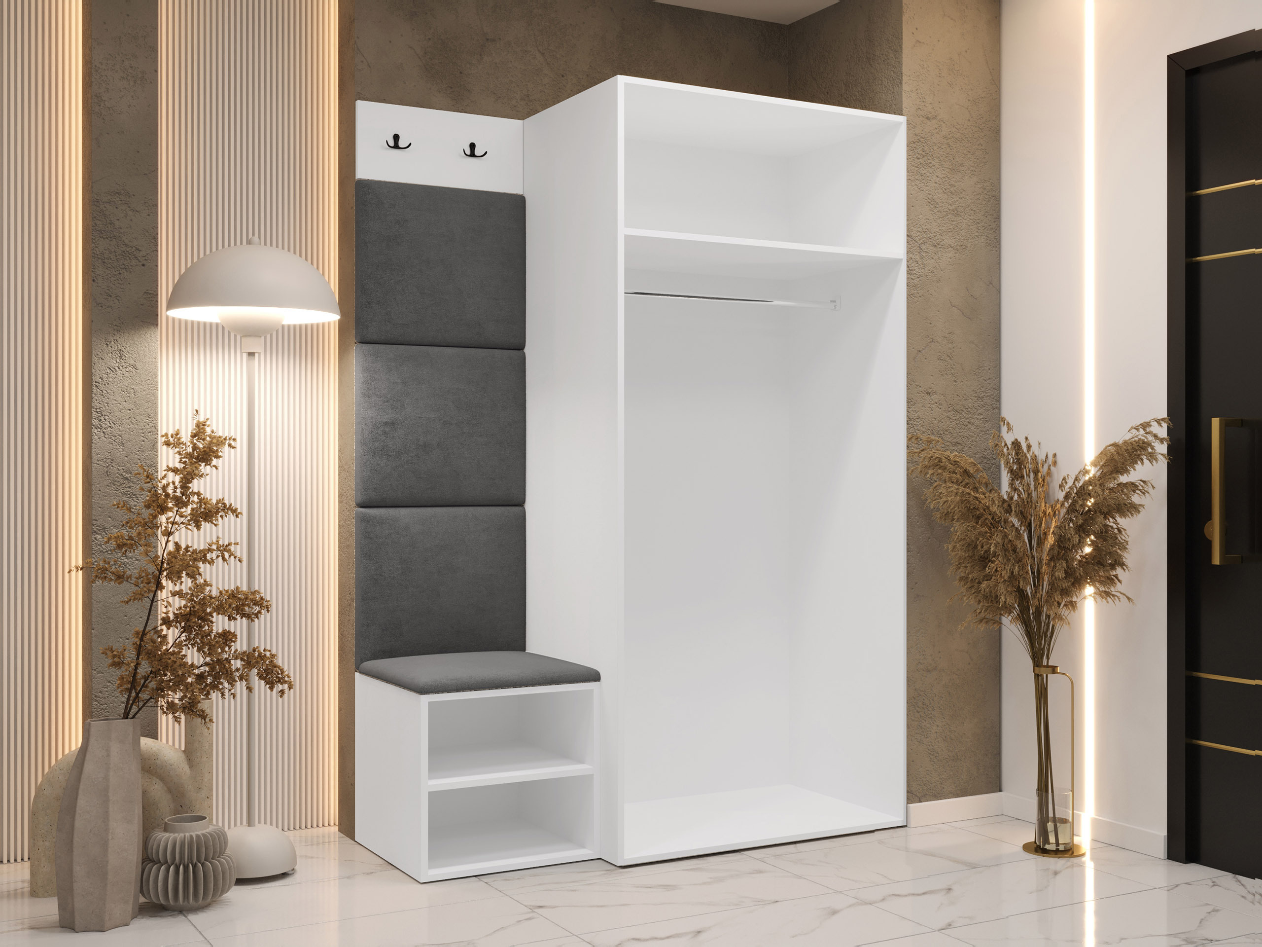 Set za hodnik Hartford 523 (Bijela)