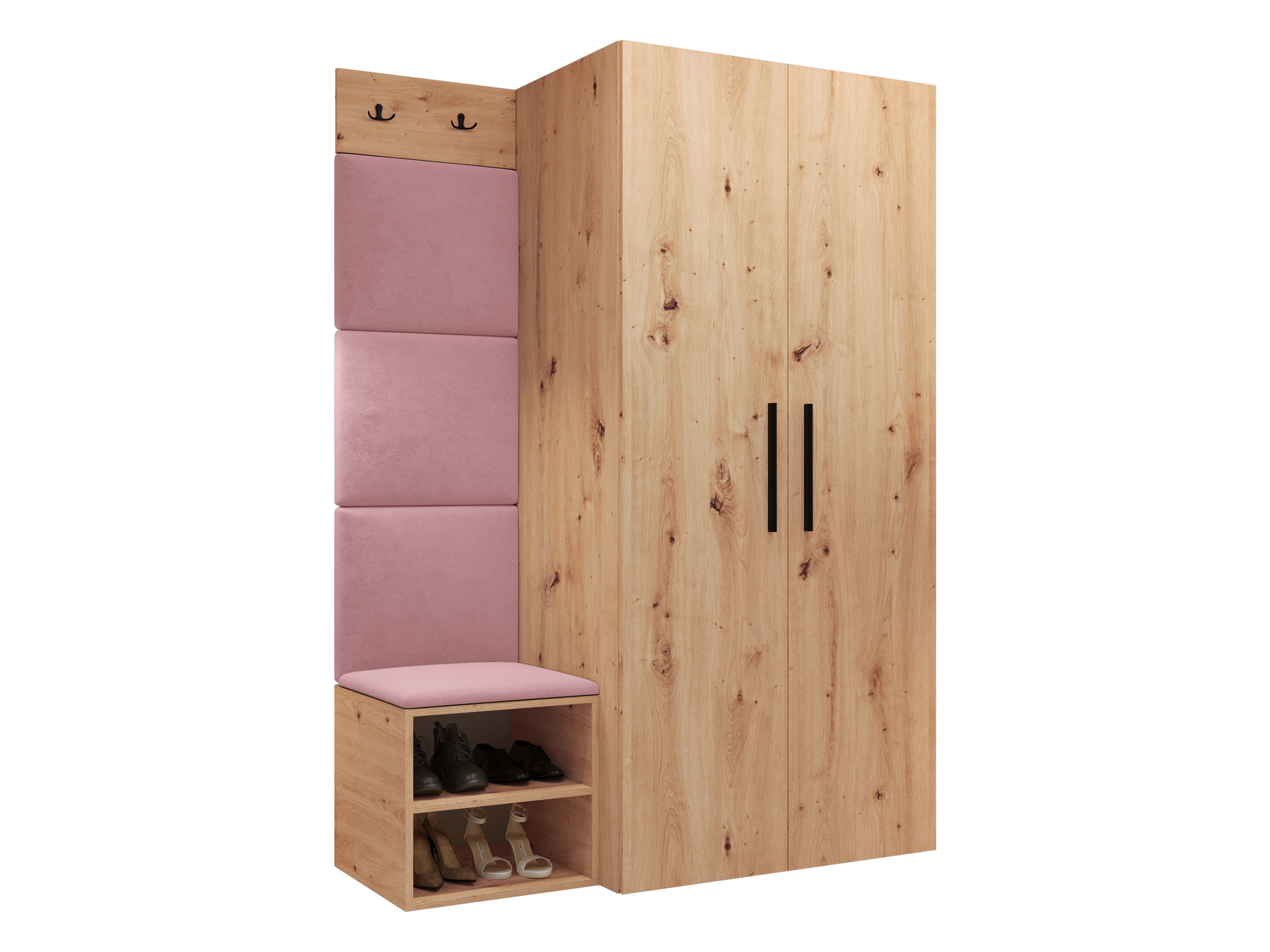 Set za hodnik Hartford 523 (Hrast Artisan)