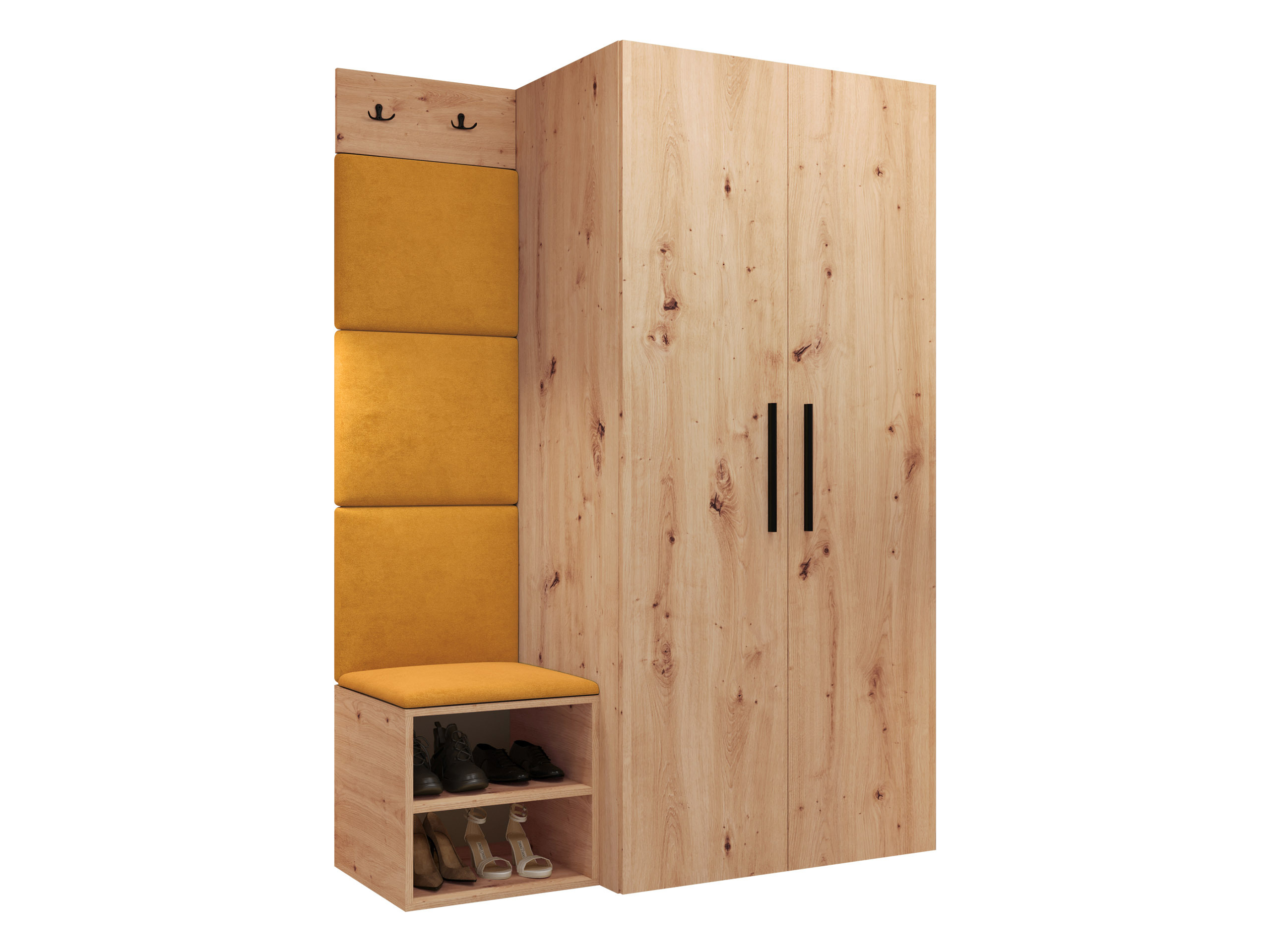 Set za hodnik Hartford 523 (Hrast Artisan)