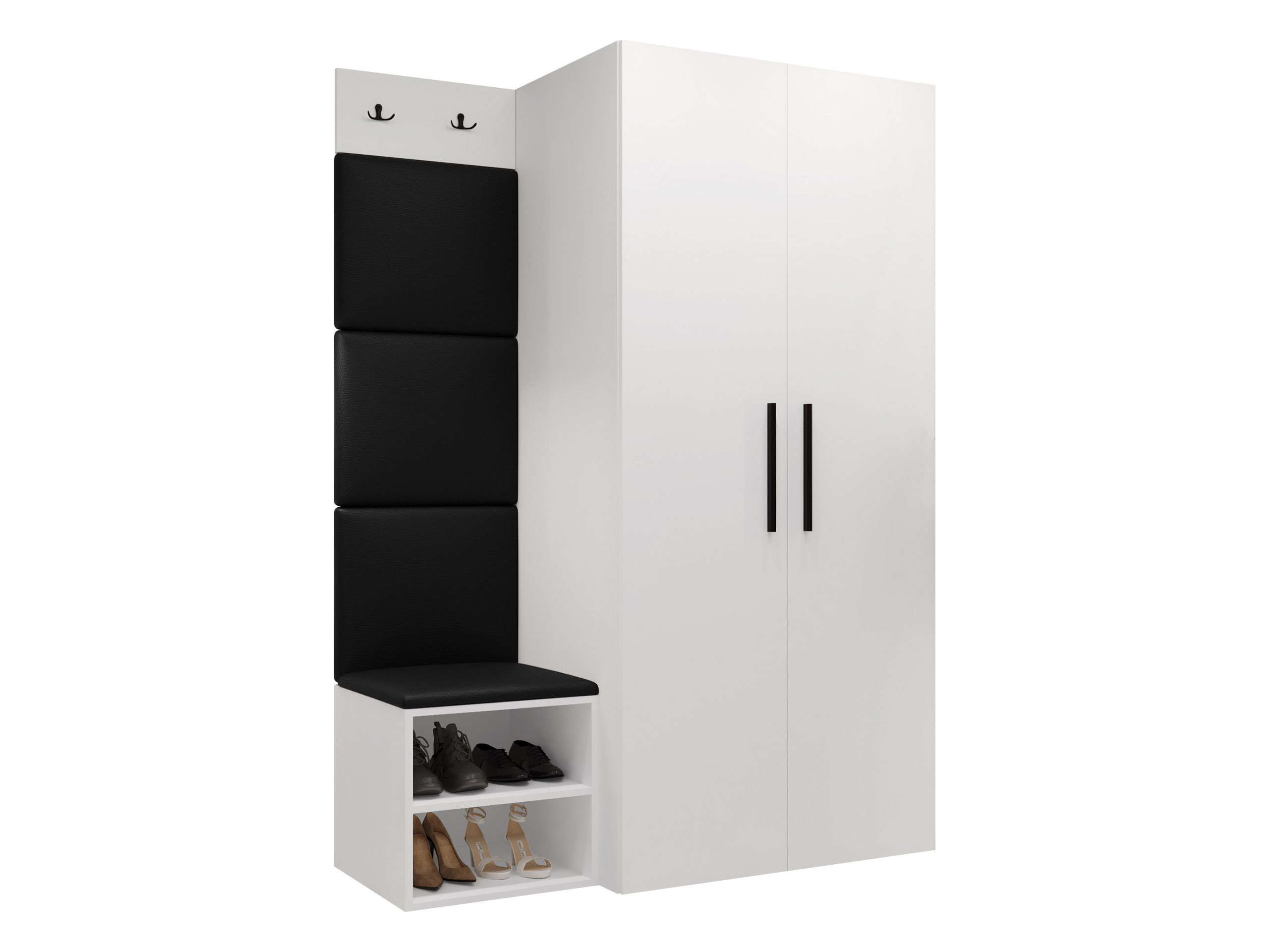 Set za hodnik Nitos IV (Bijela)