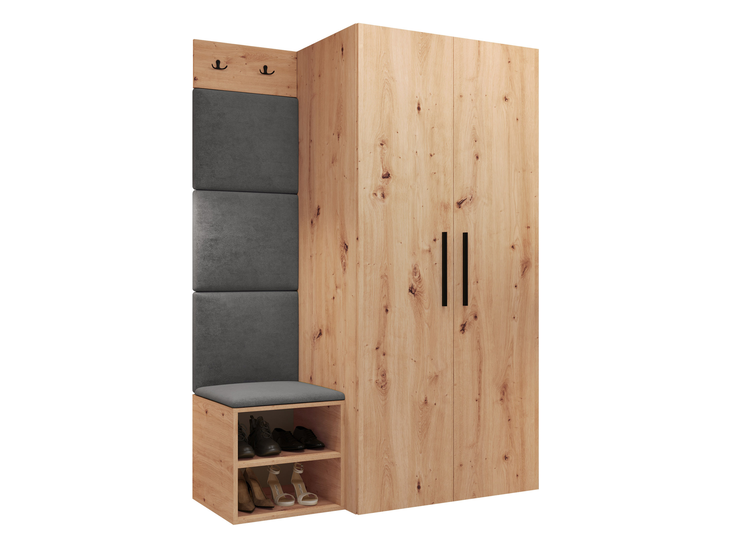 Set za hodnik Nitos IV (Hrast Artisan)