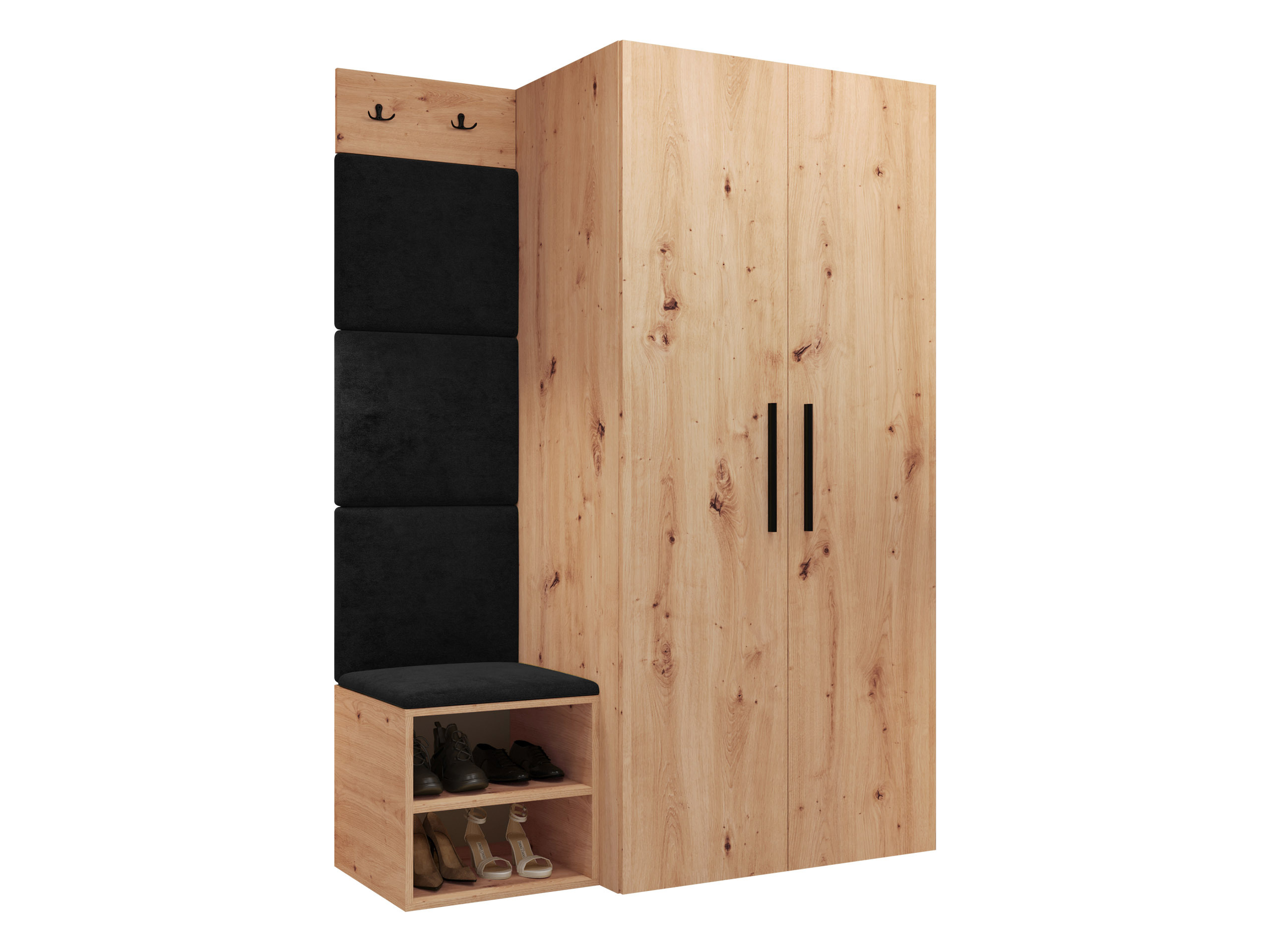 Set za hodnik Nitos IV (Hrast Artisan)