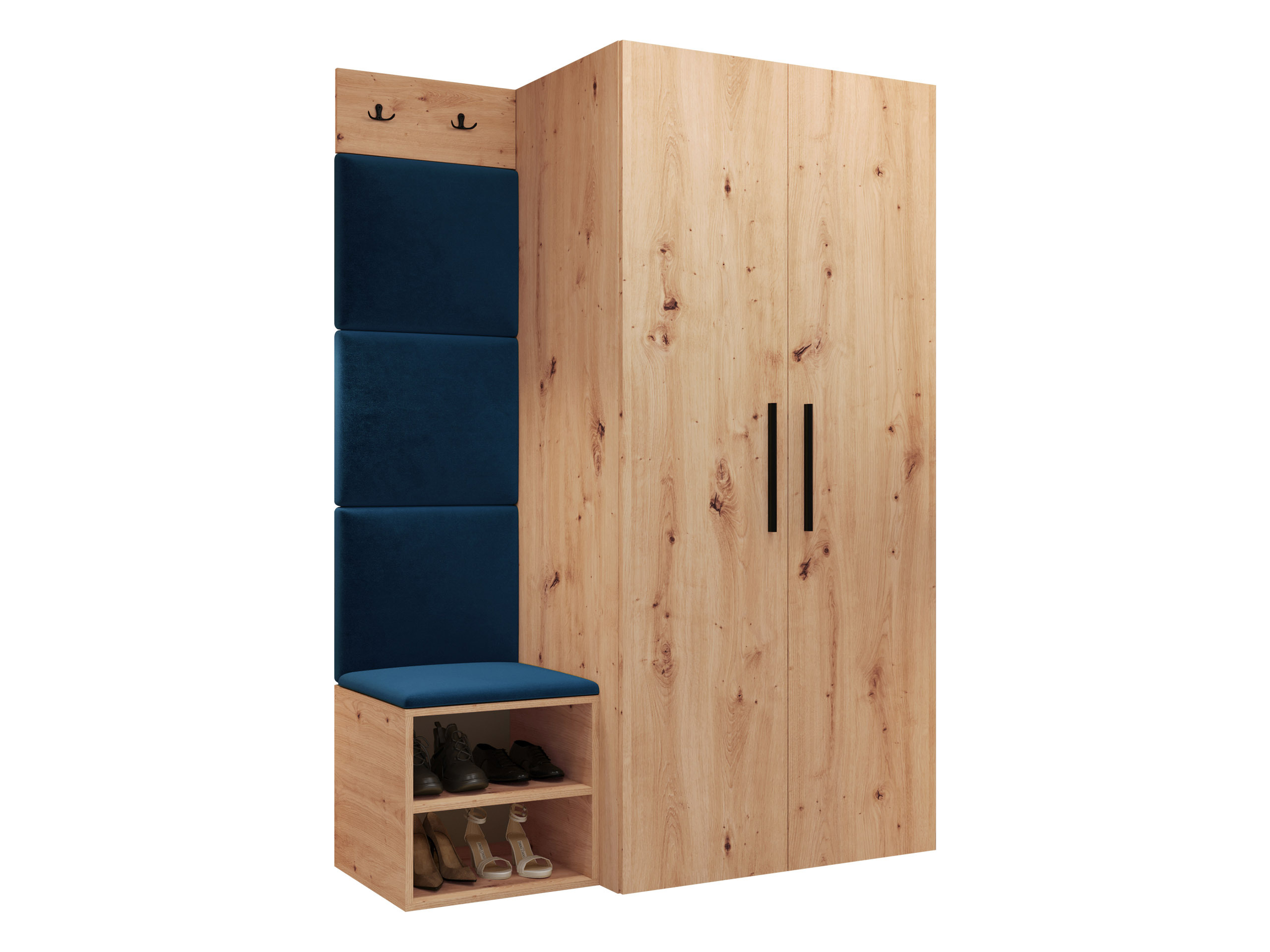 Set za hodnik Nitos IV (Hrast Artisan)