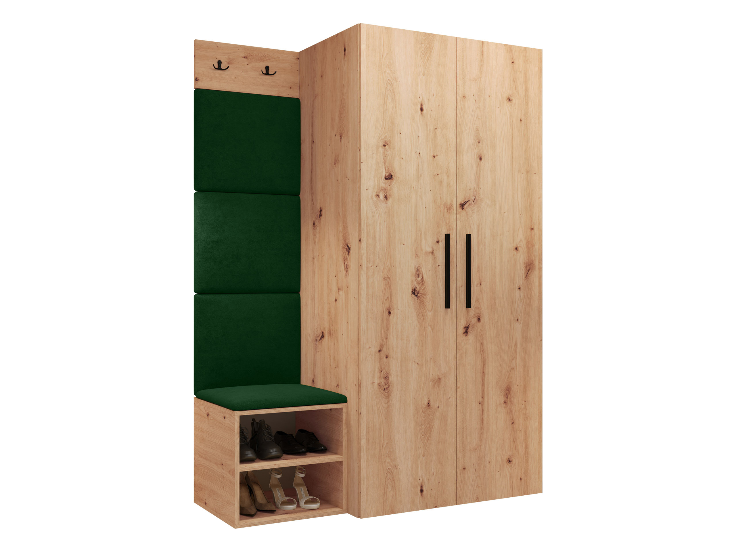 Set za hodnik Nitos IV (Hrast Artisan)