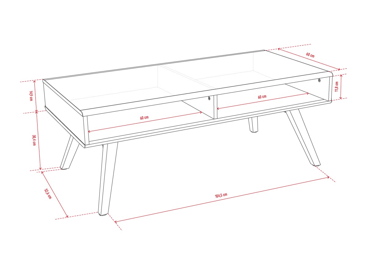 Stolić za kavu Ruvruvi 114