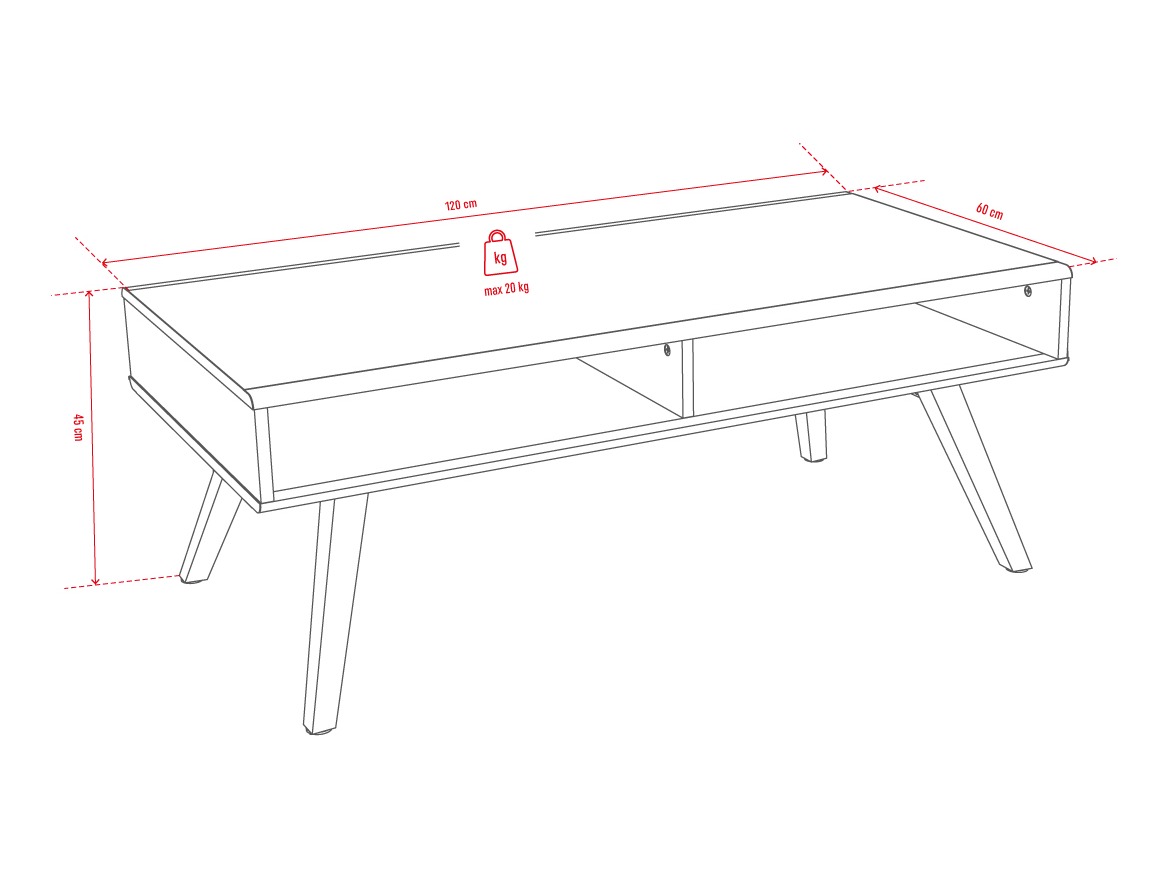 Stolić za kavu Ruvruvi 114