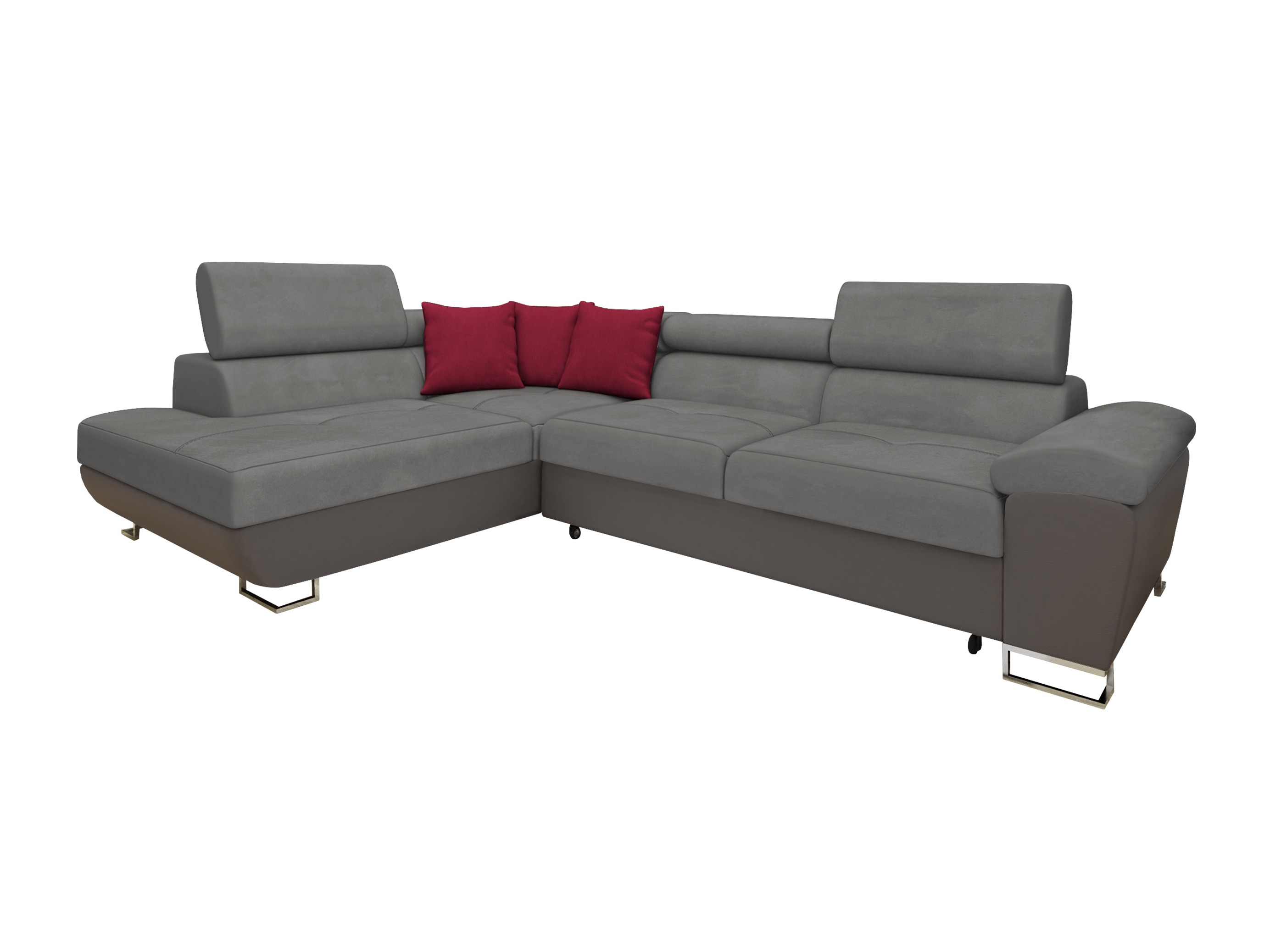 Kutna garnitura Comfivo Ruta II (Soft 029 + Uttario Velvet 2971 + Kronos 02)
