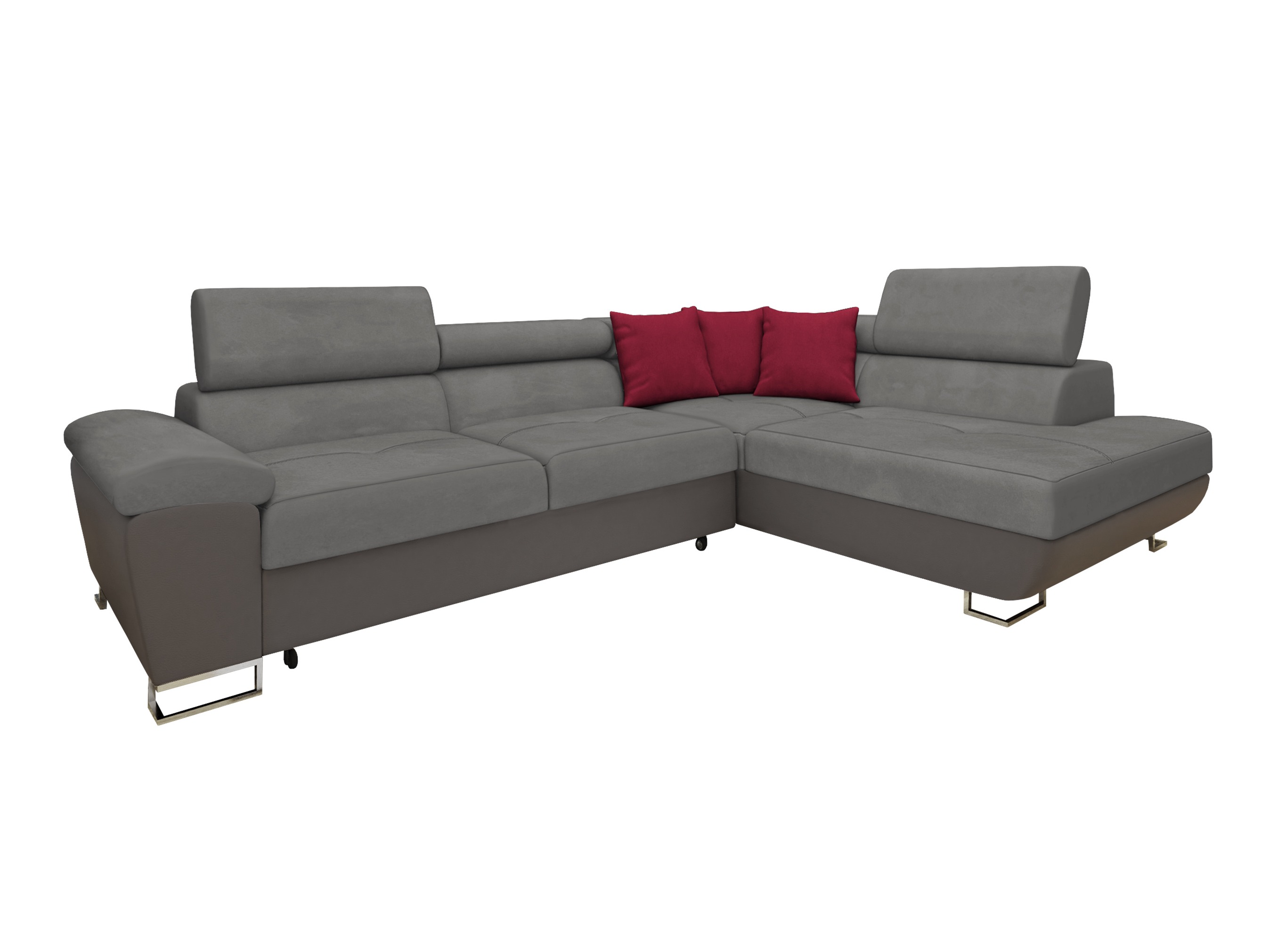 Kutna garnitura Comfivo Ruta II (Soft 029 + Uttario Velvet 2971 + Kronos 02)