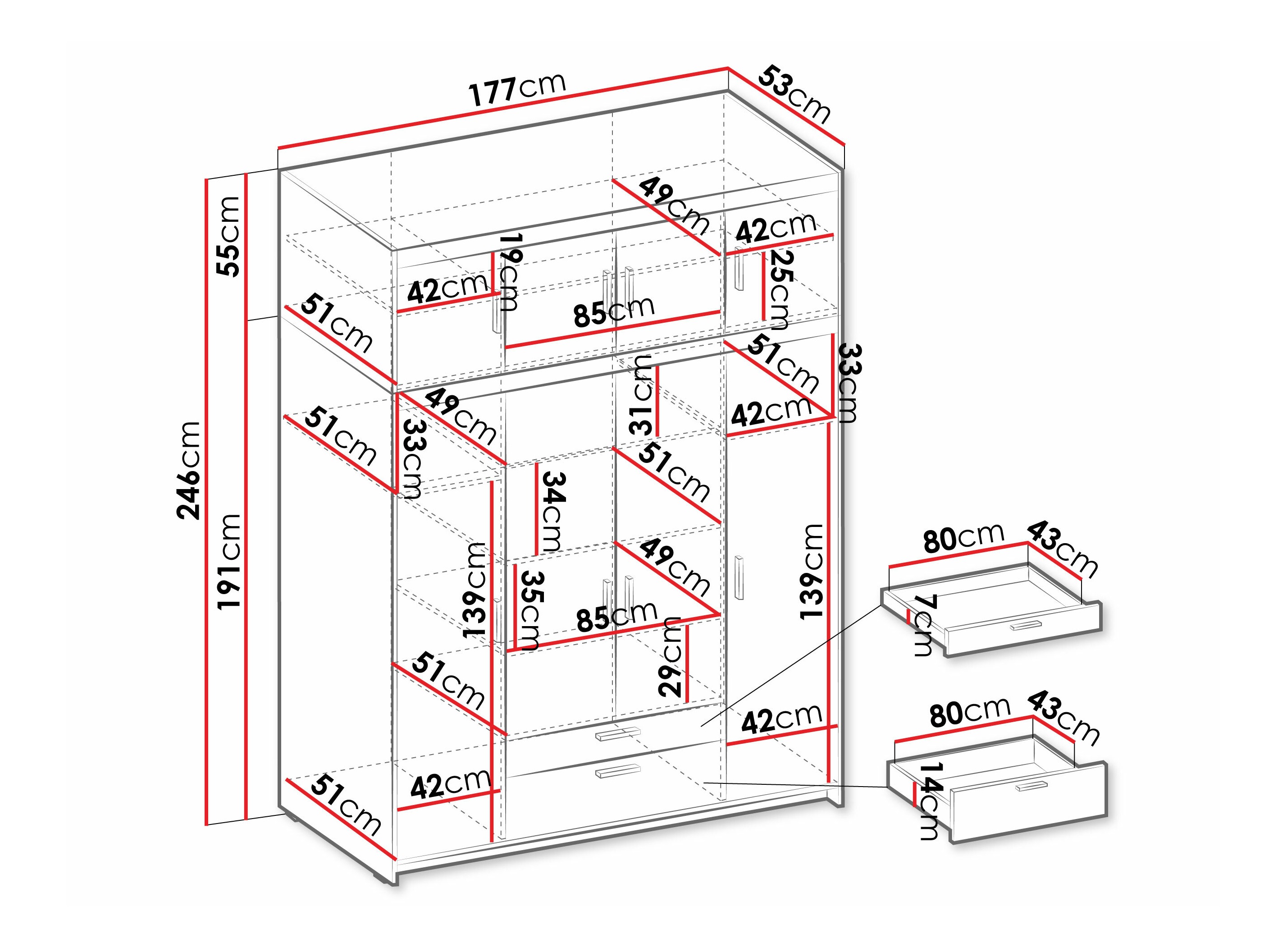 Ormar Novduni 106 (Sonoma hrast)