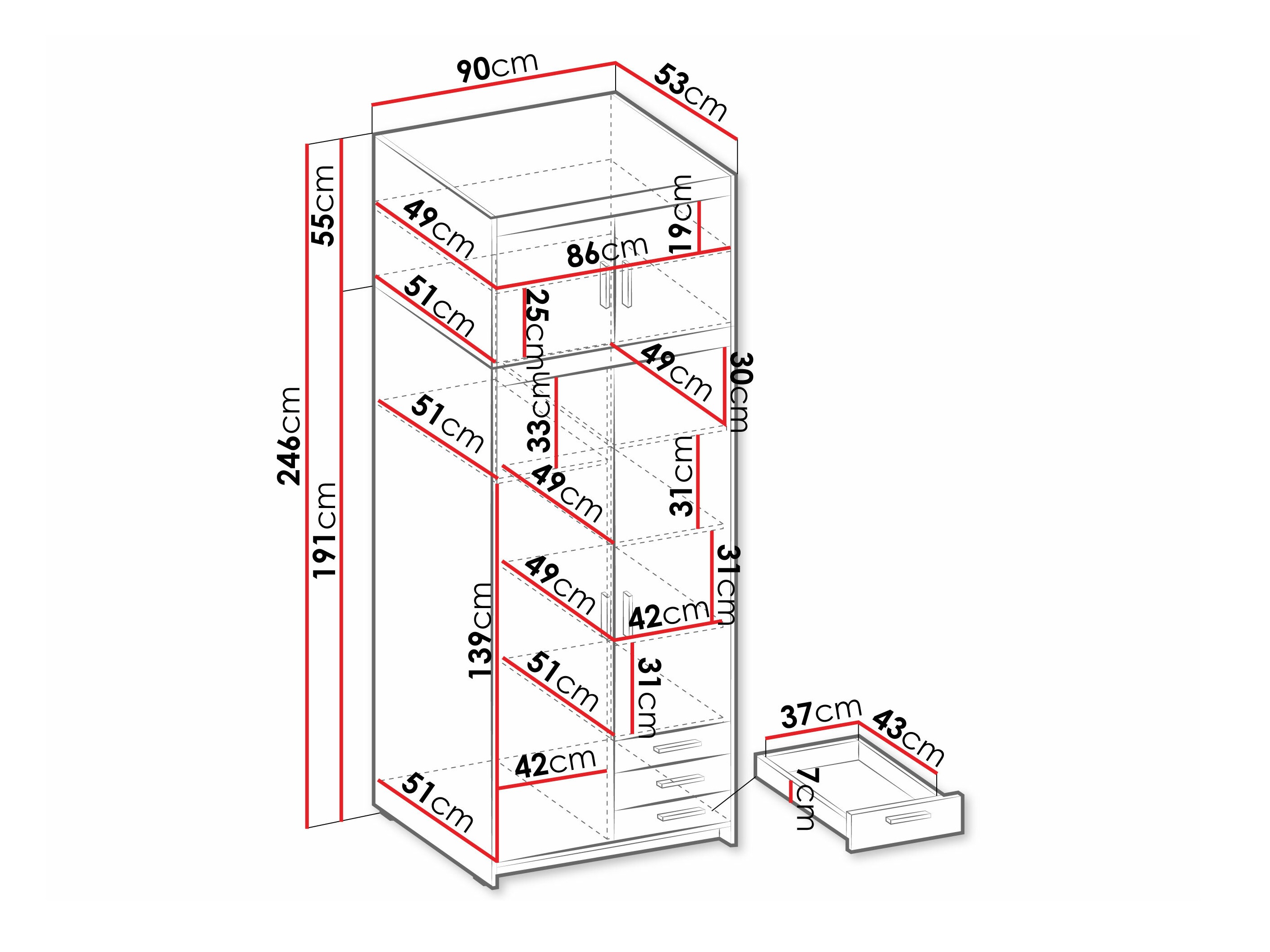 Ormar Novduni 113 (Bijela)