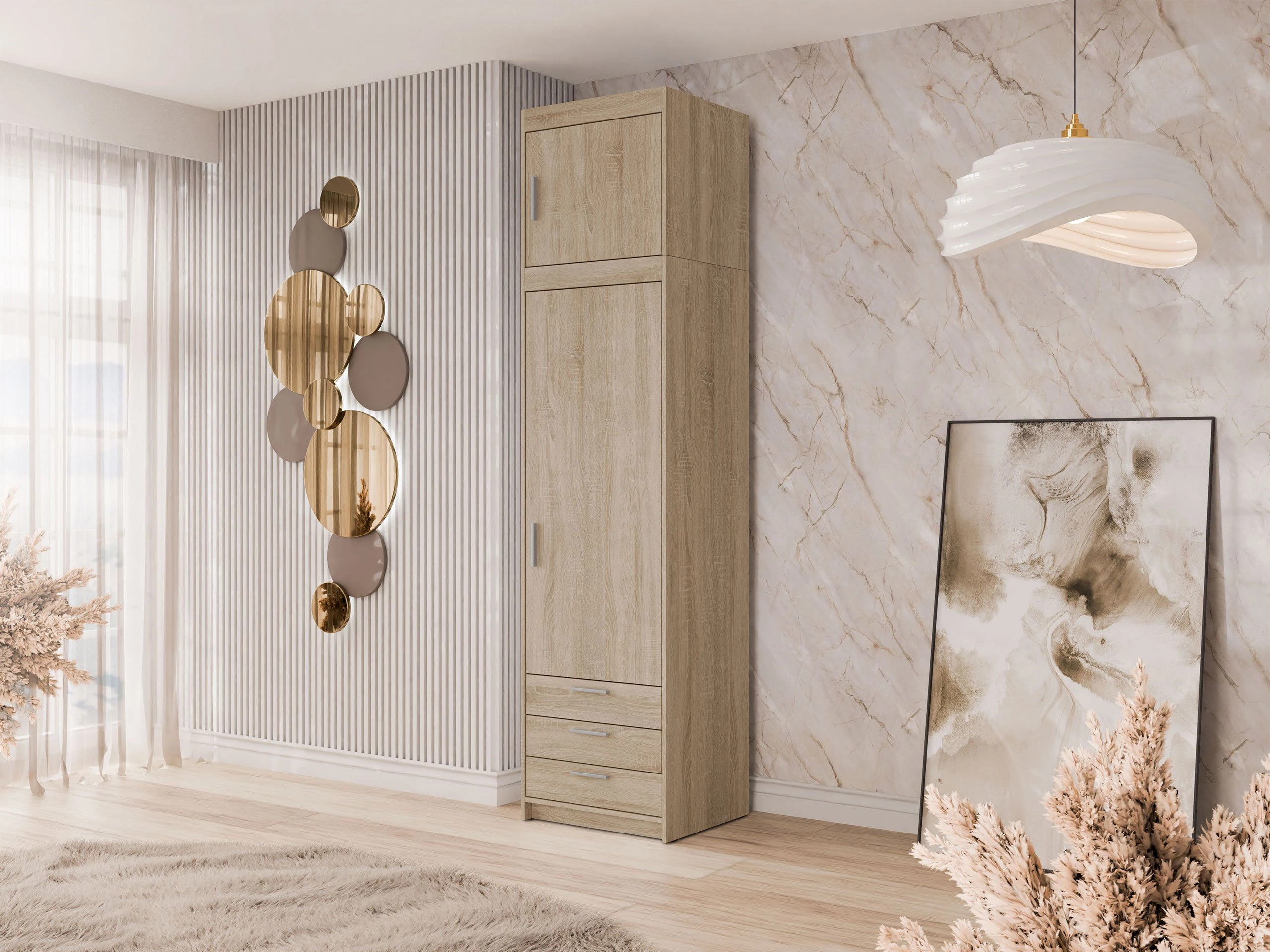 Polica Novduni 111 (Sonoma hrast)