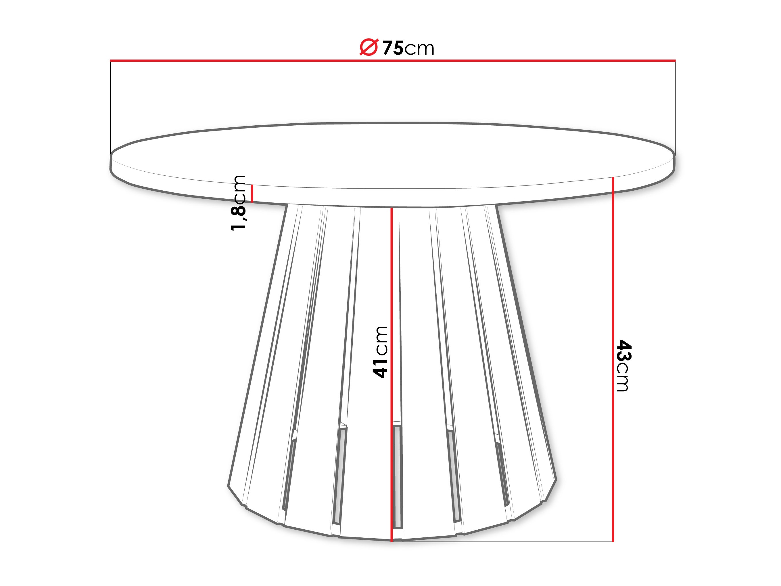 Stolić za kavu SC9740