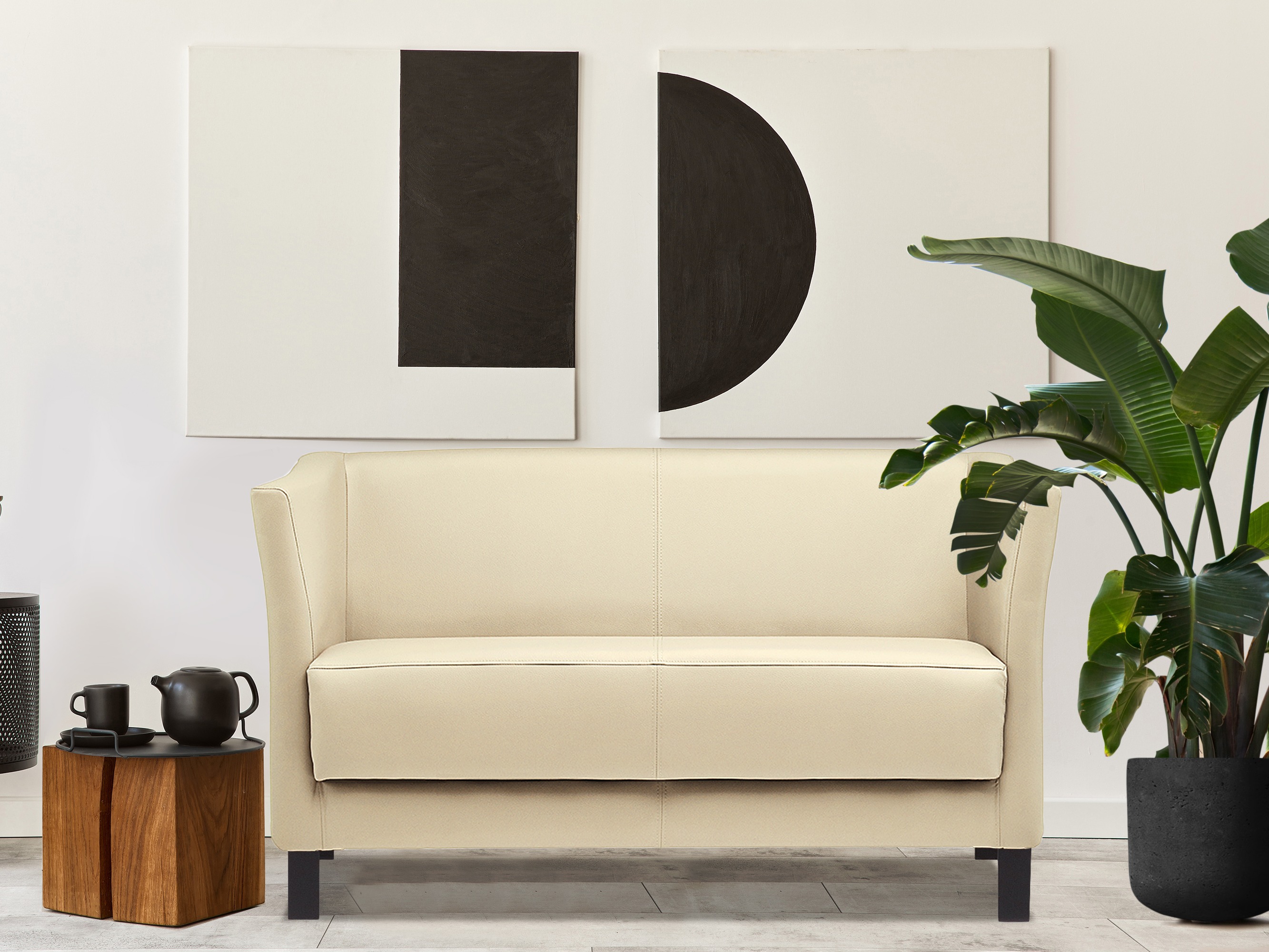 Kauč Dalrevu 103 (Krem)