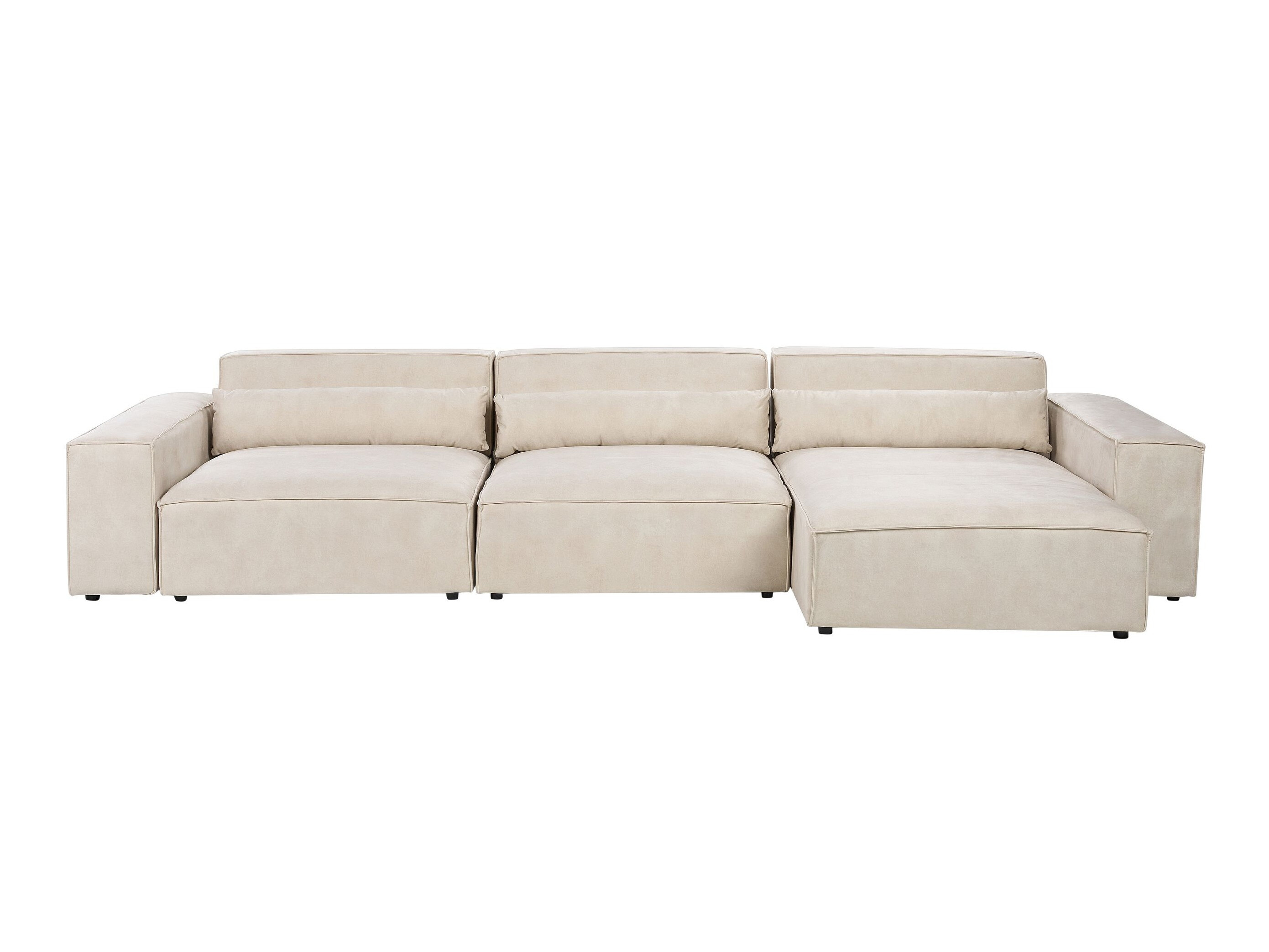 Modularna kutna garnitura Tivsora 104 (Svijetlo bež)