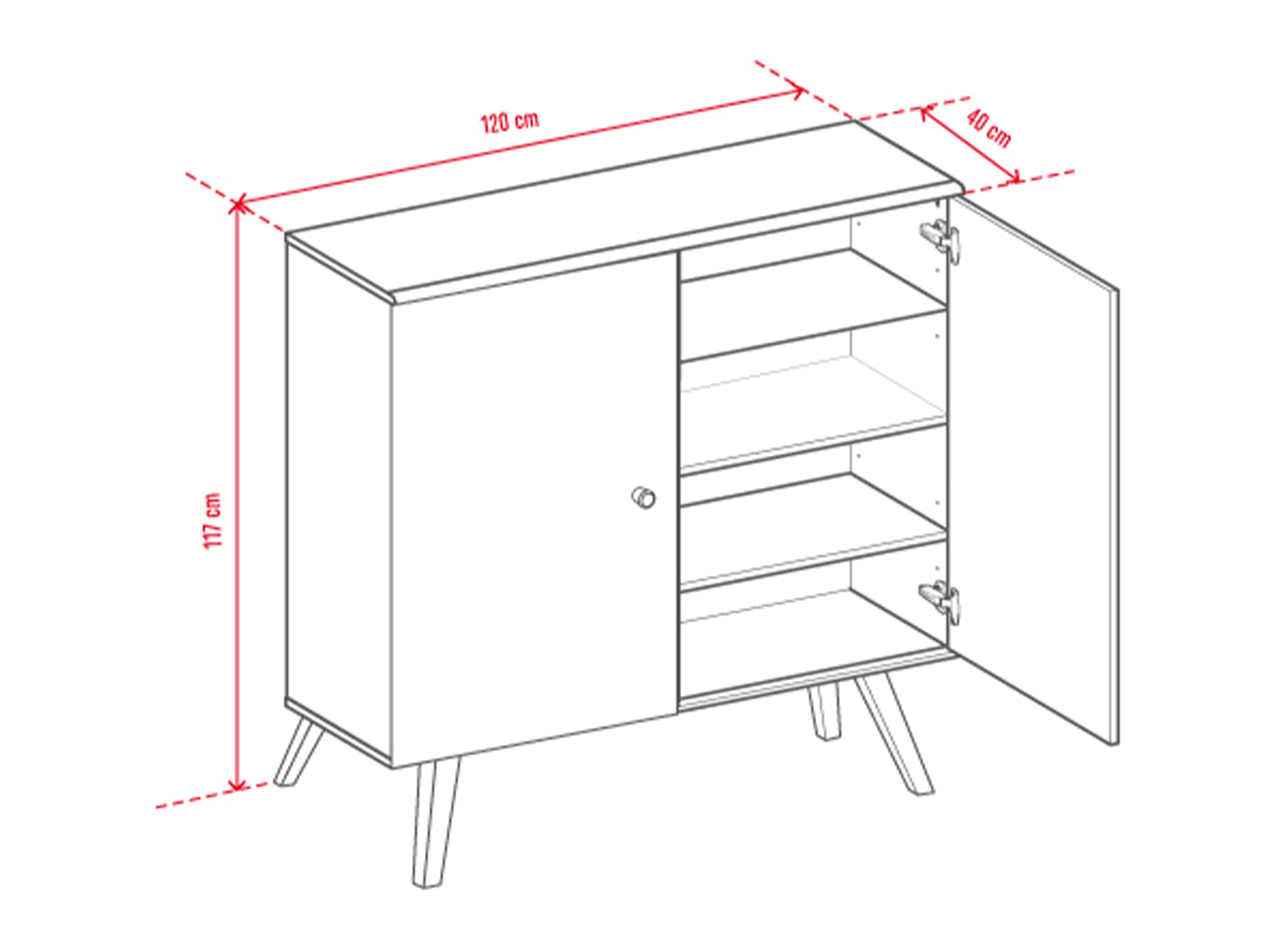 Set za dnevni boravak Ruvruvi 121 (Hrast)