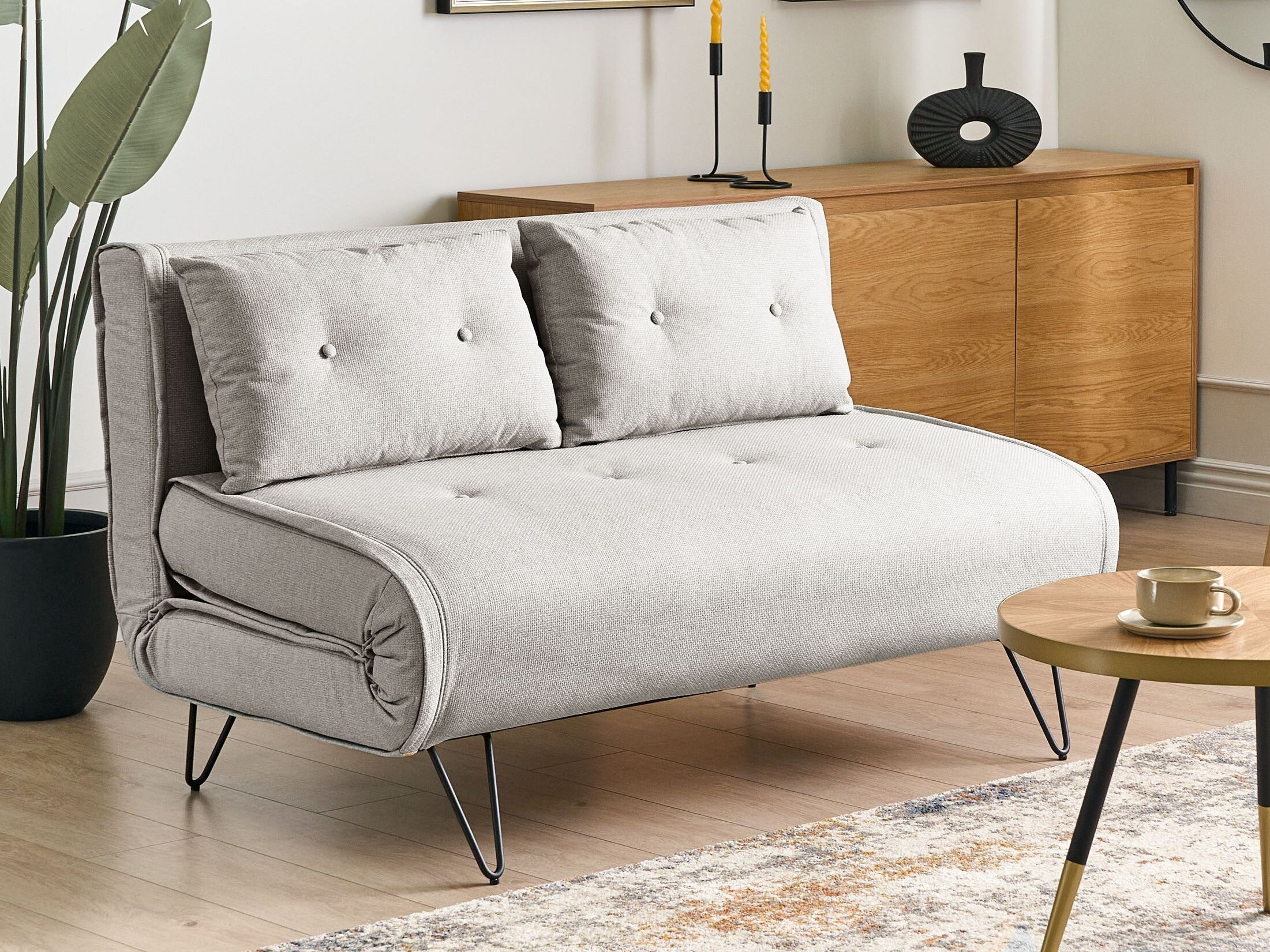 Kauč na razvlačenje Berwyn 3158 (Svijetlo siva)