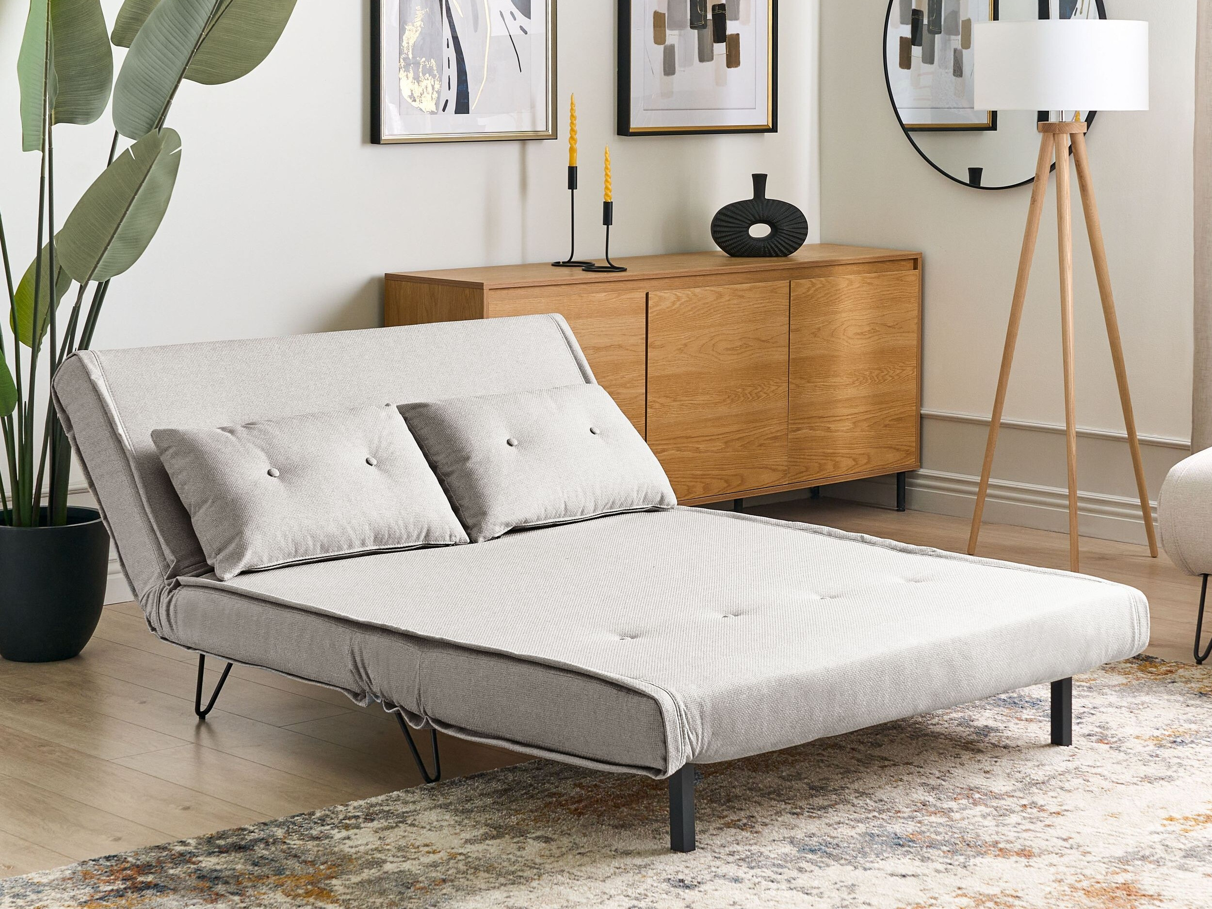 Kauč na razvlačenje Berwyn 3158 (Svijetlo siva)