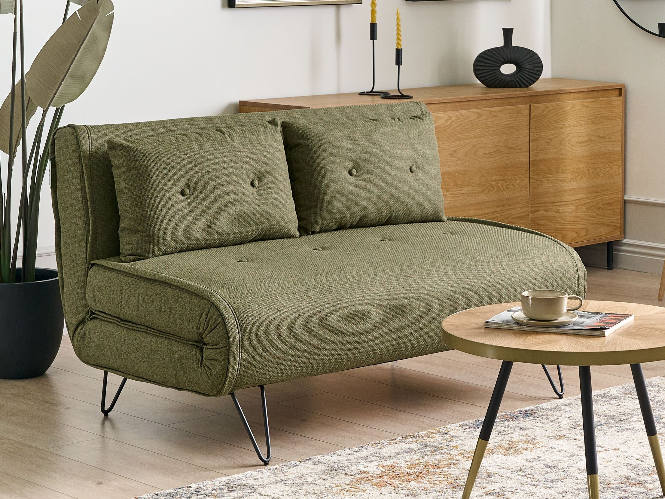 Kauč na razvlačenje Berwyn 3158 (Zelena)