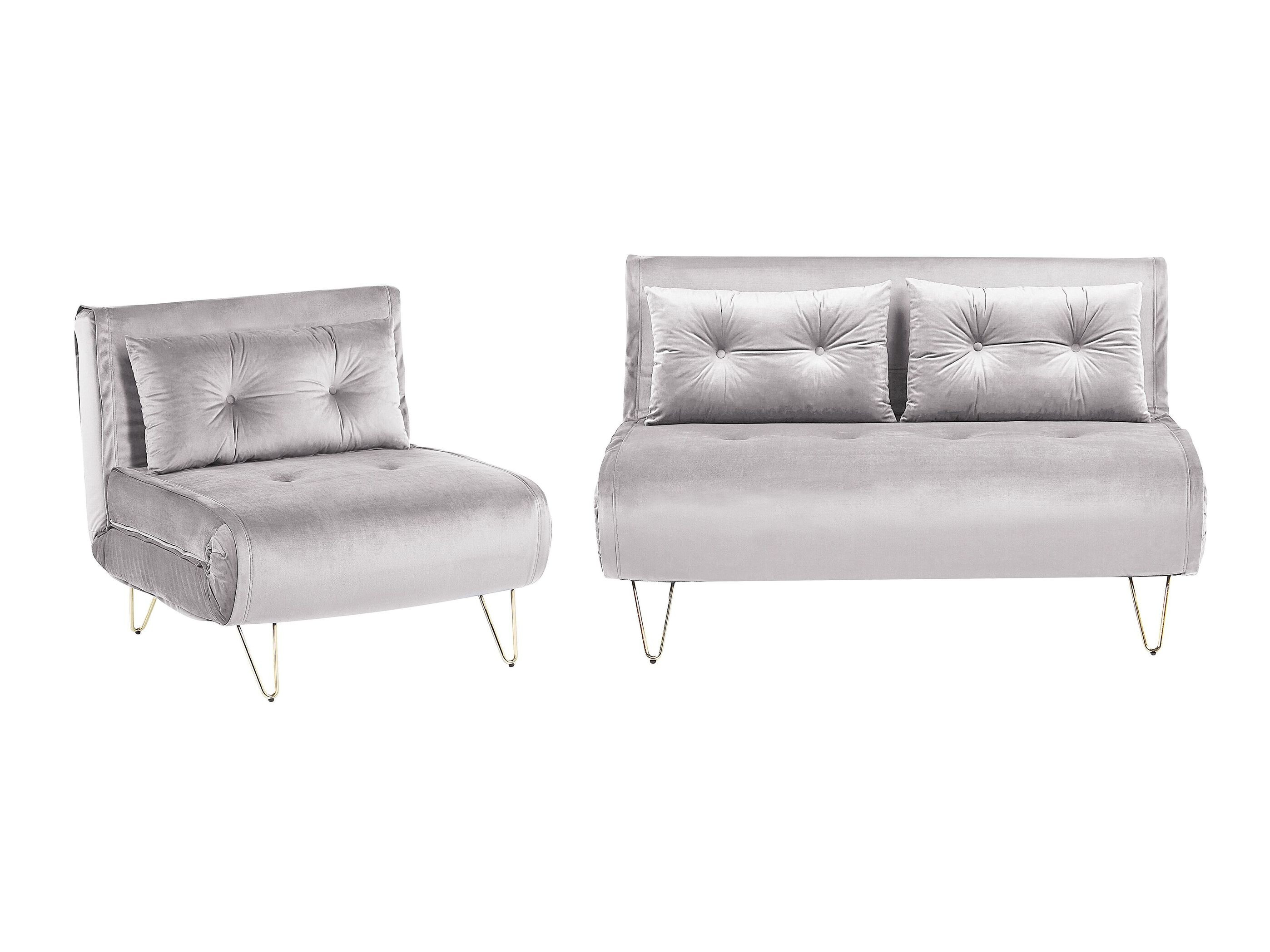 Tapecirani namještaj Berwyn 3164 (Siva)