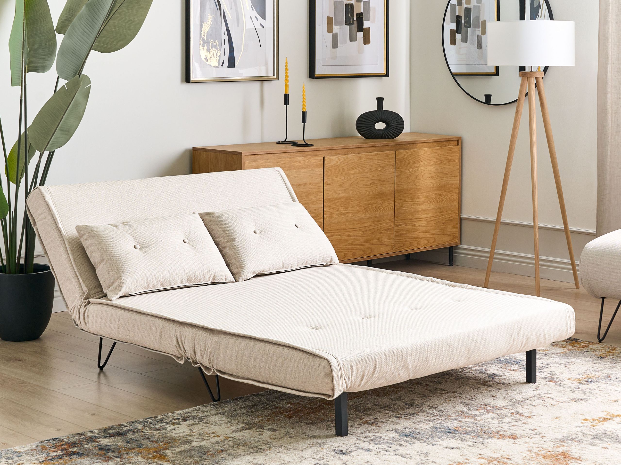 Tapecirani namještaj Berwyn 3165 (Svijetlo bež)