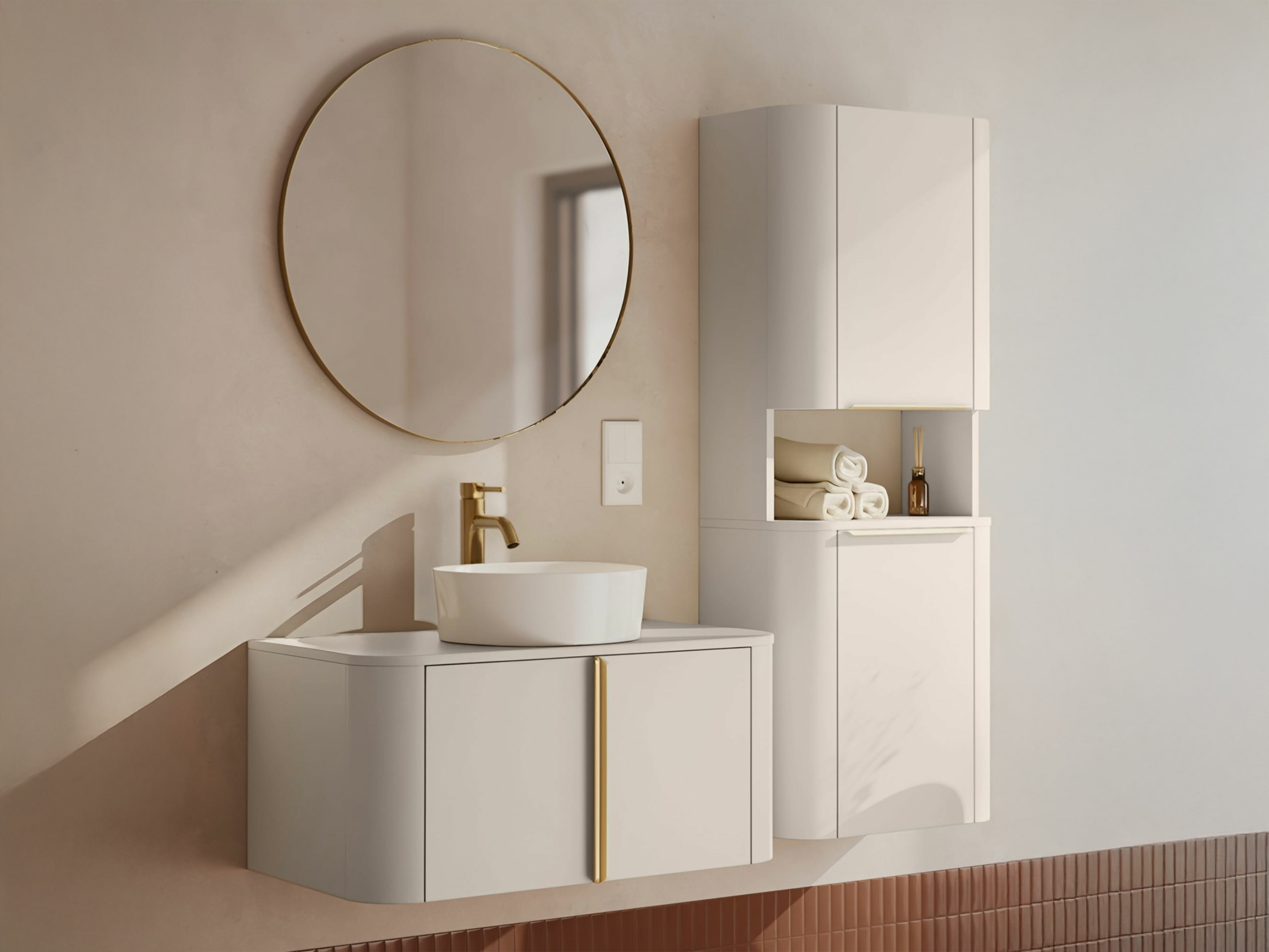 Zidni ormarić Burleson 572