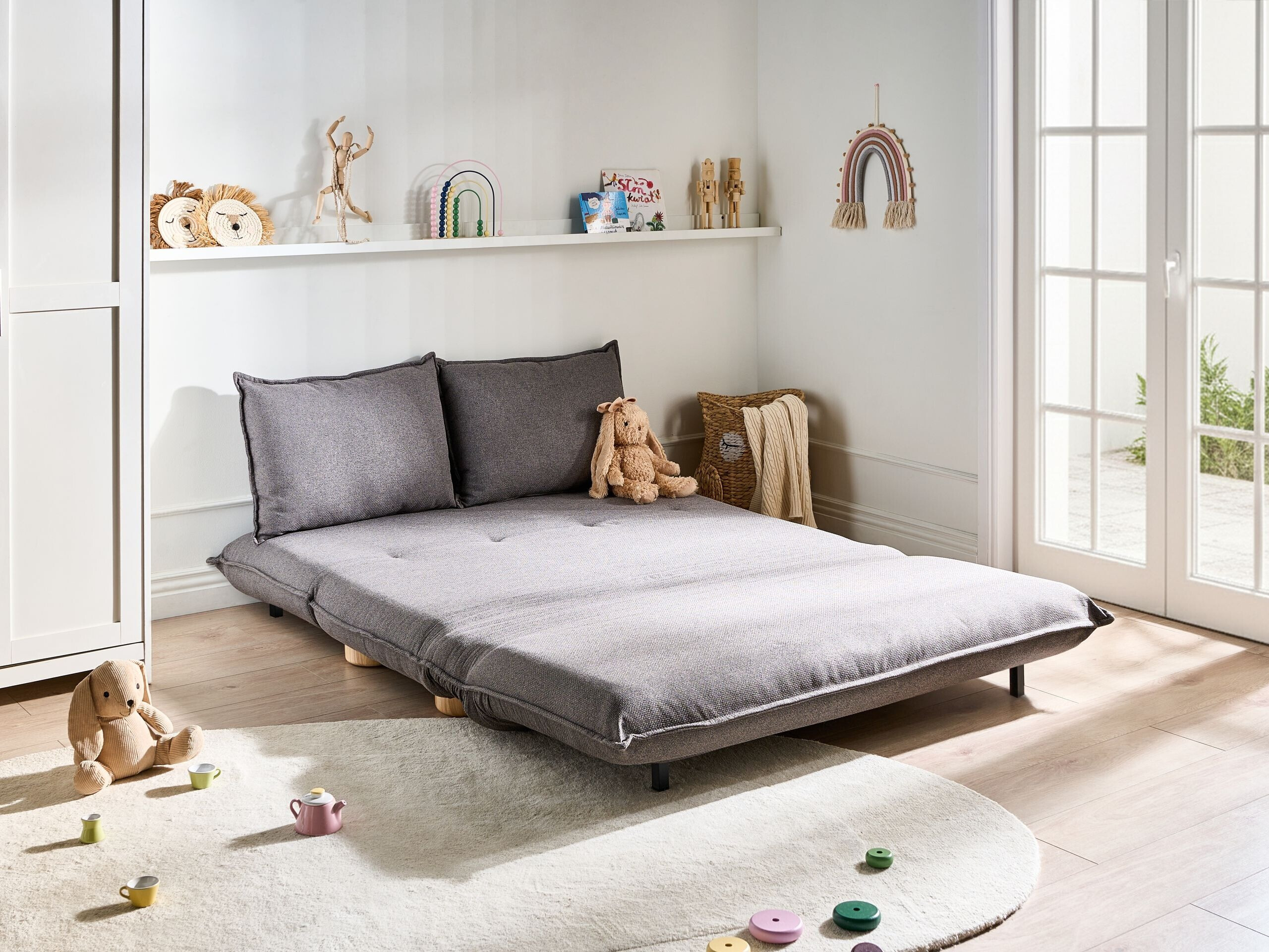 Kauč na razvlačenje Berwyn 3167 (Tamno siva)