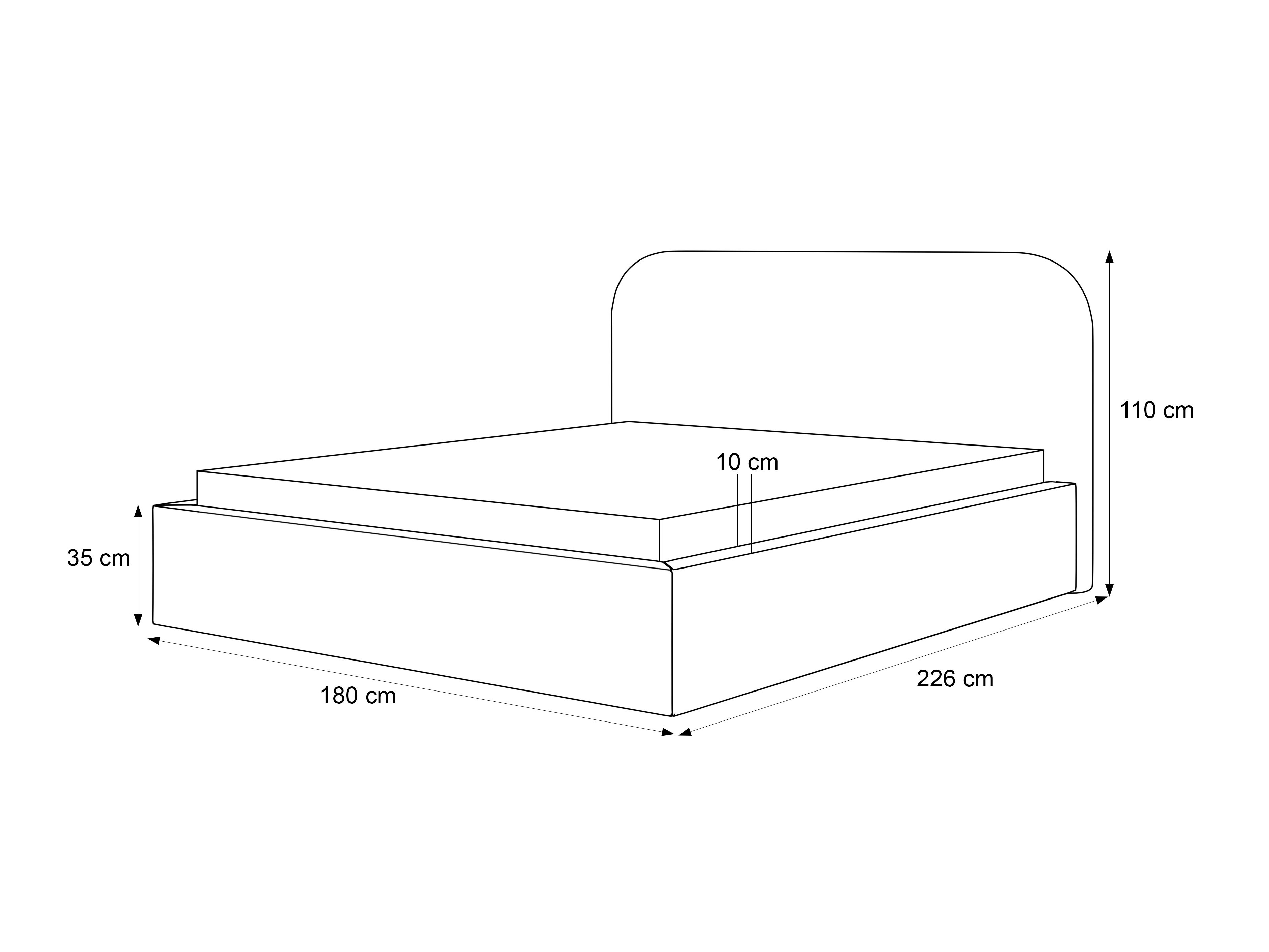 Krevet Martinez 126 (Lumi 04)