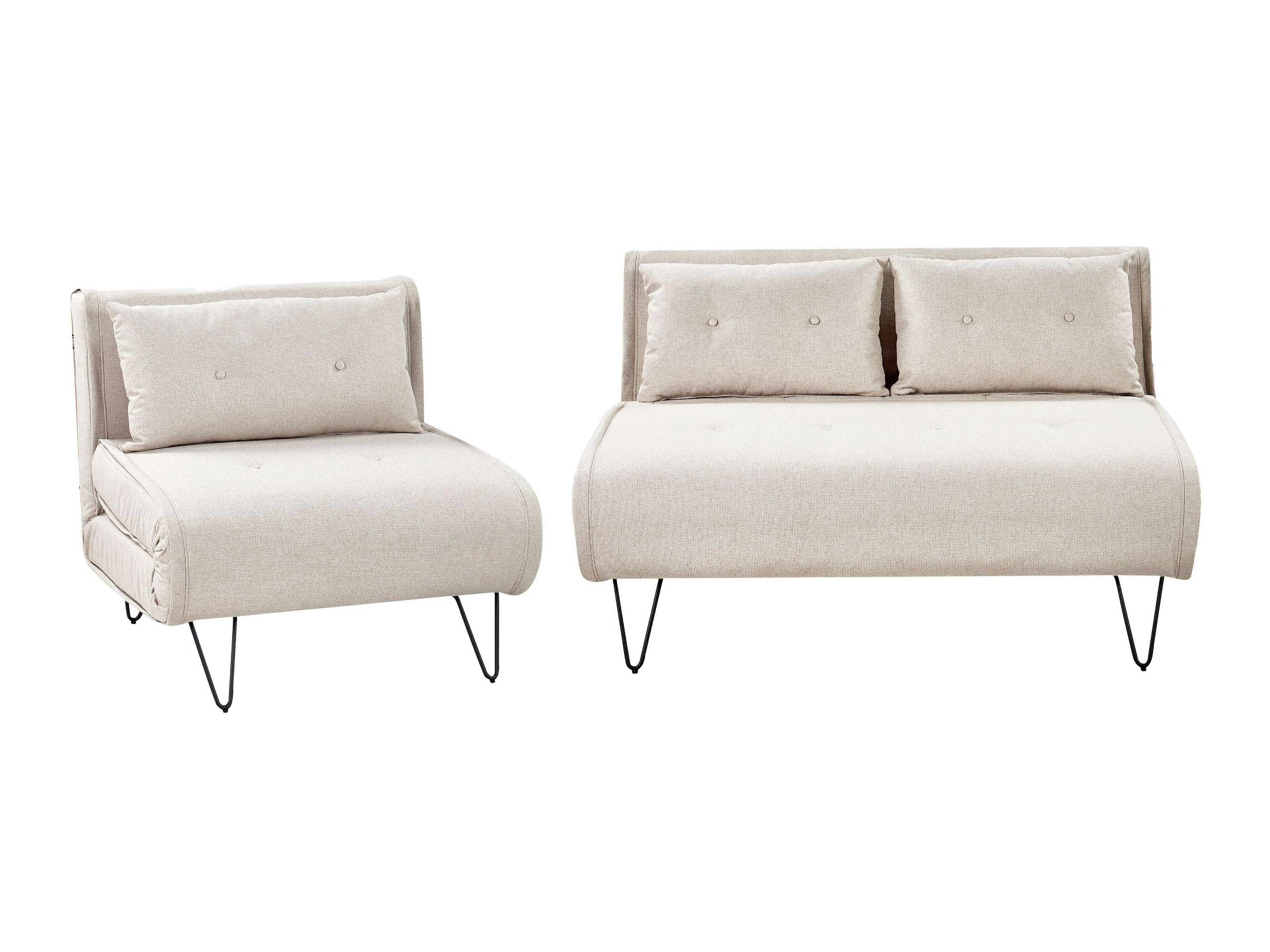 Tapecirani namještaj Berwyn 3165 (Svijetlo bež)