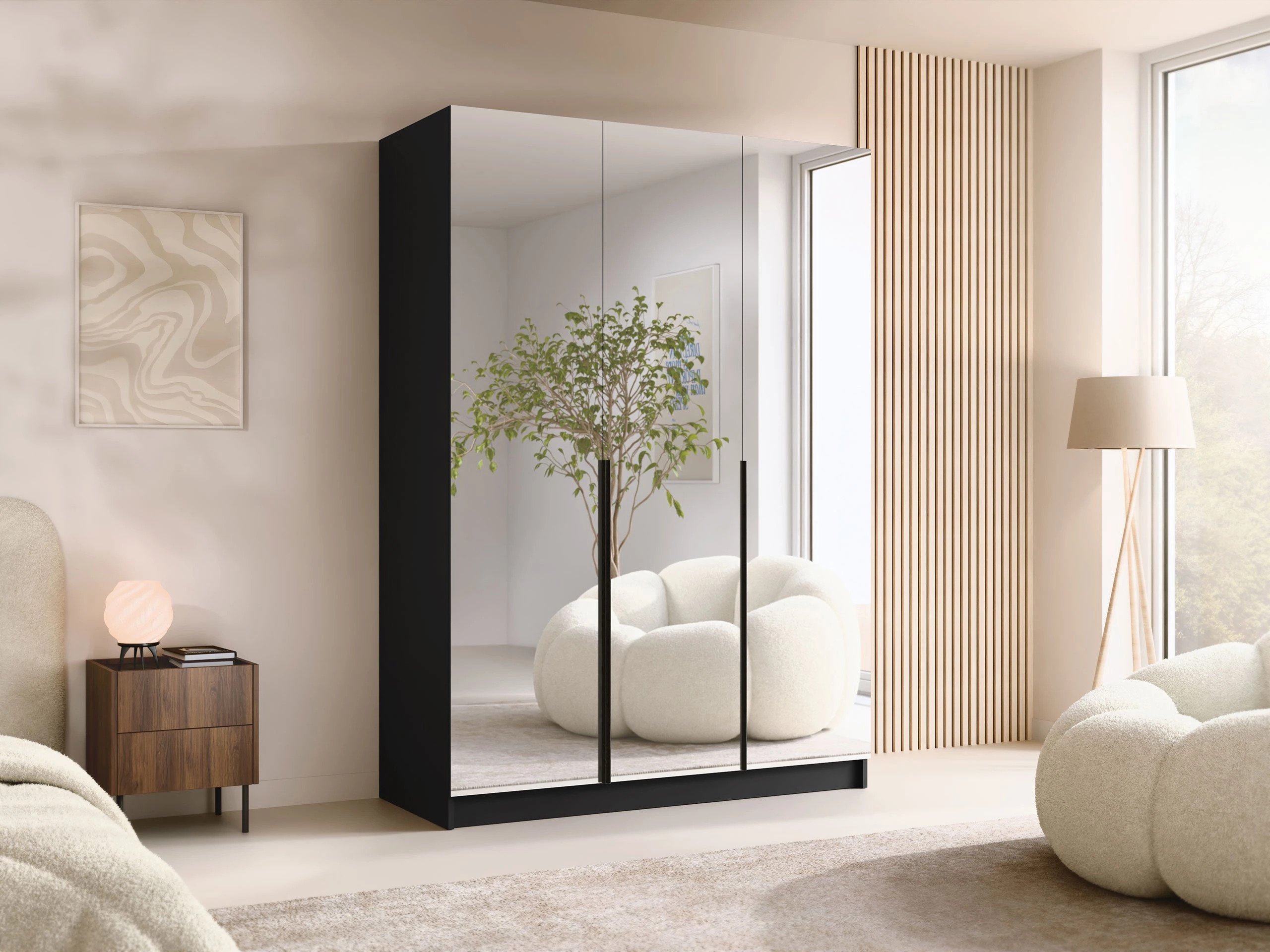 Ormar Closico Decoron III (Crna)