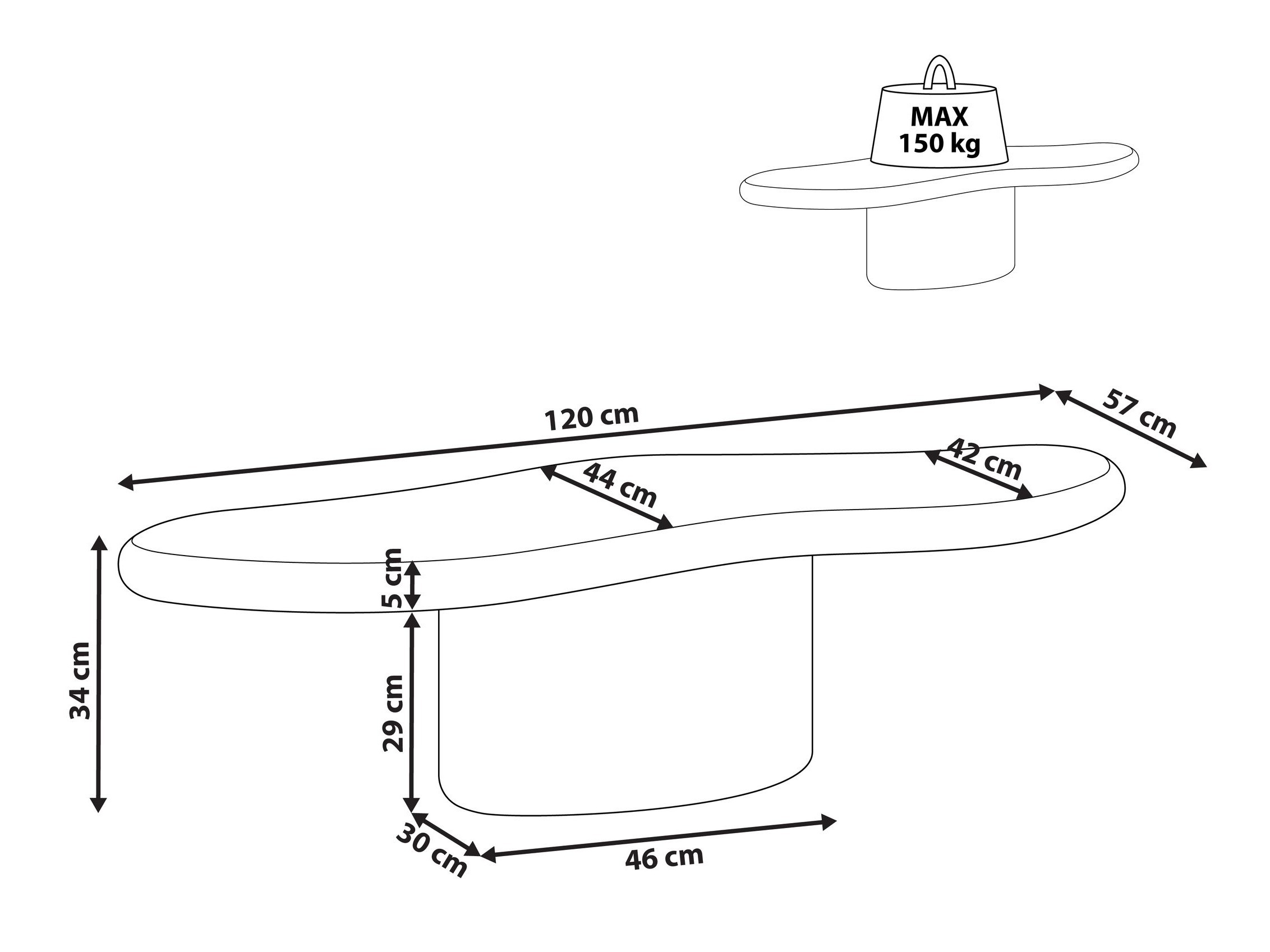 Stolić za kavu Berwyn 3172