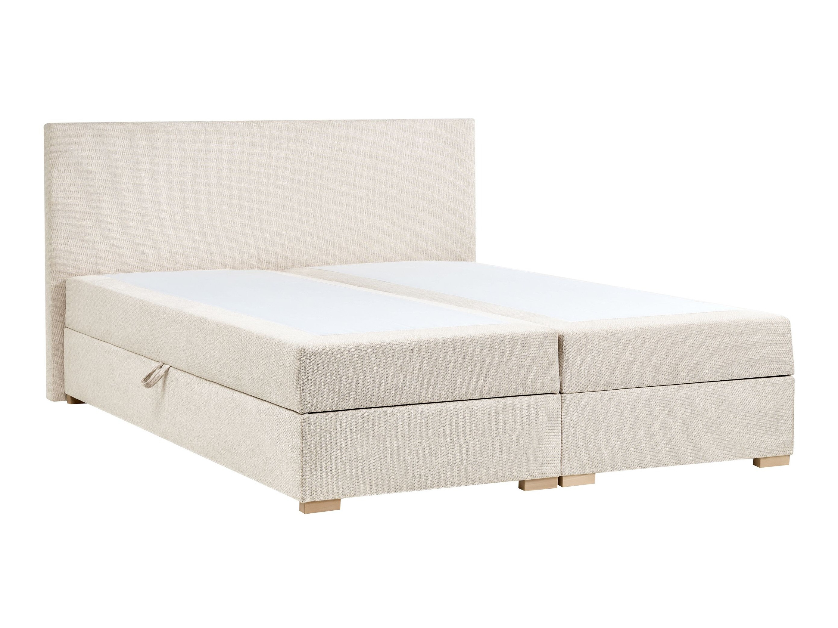 Boxspring krevet Berwyn 3174 (Svijetlo bež)